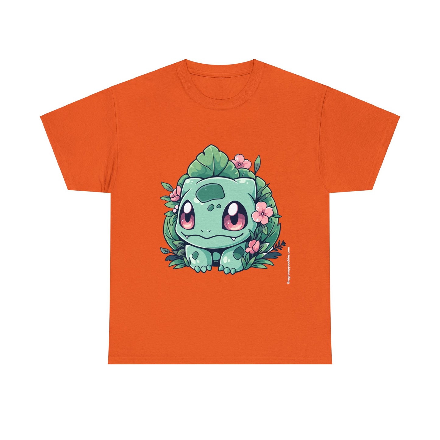 Pokemon - Flowering Bulba Unisex Heavy Cotton Tee