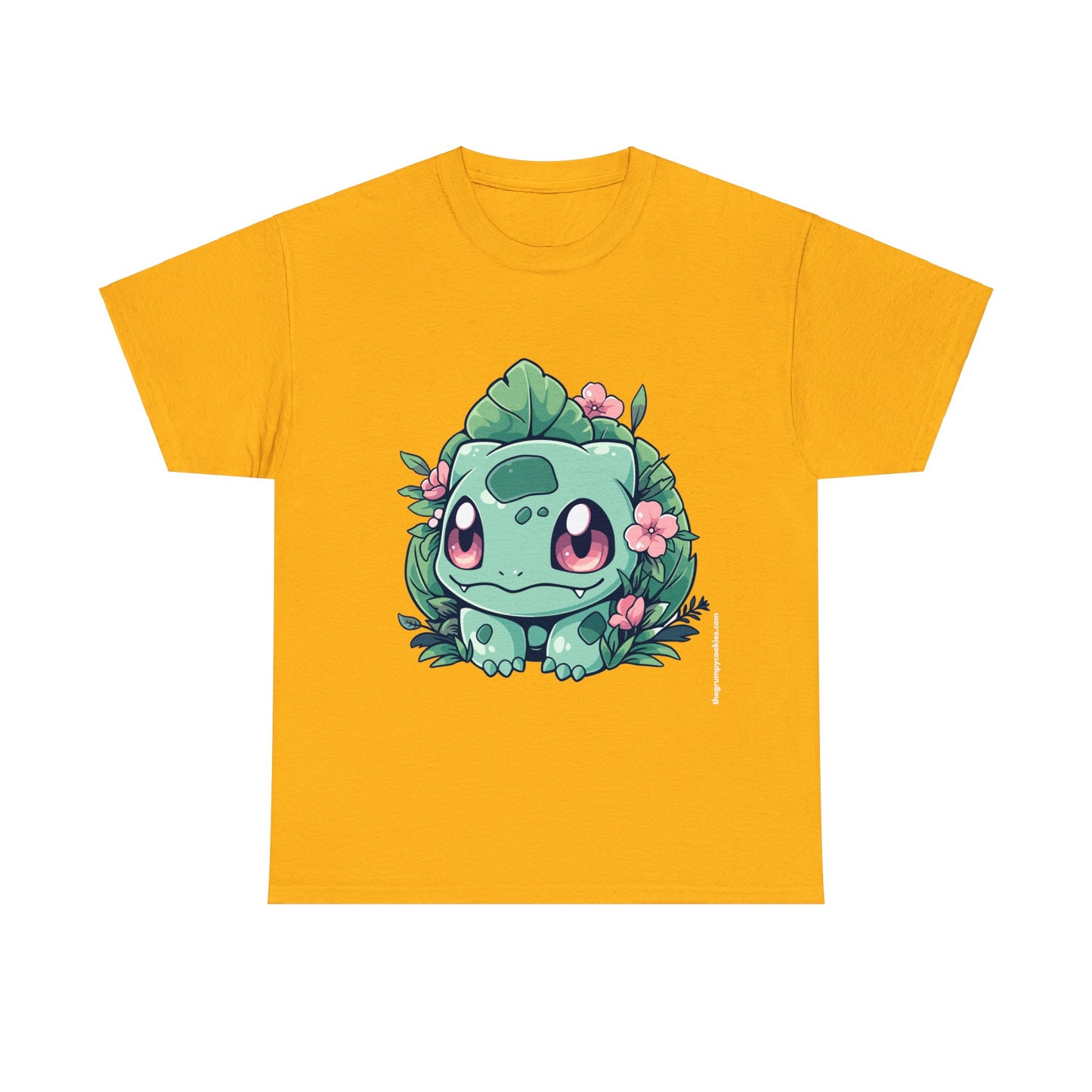Pokemon - Flowering Bulba Unisex Heavy Cotton Tee