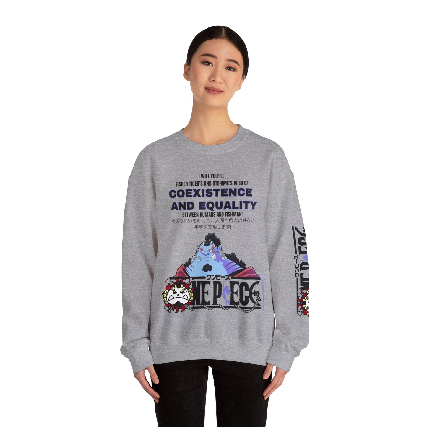 One Piece - Equality Bringer Unisex Heavy Blend™ Crewneck Sweatshirt