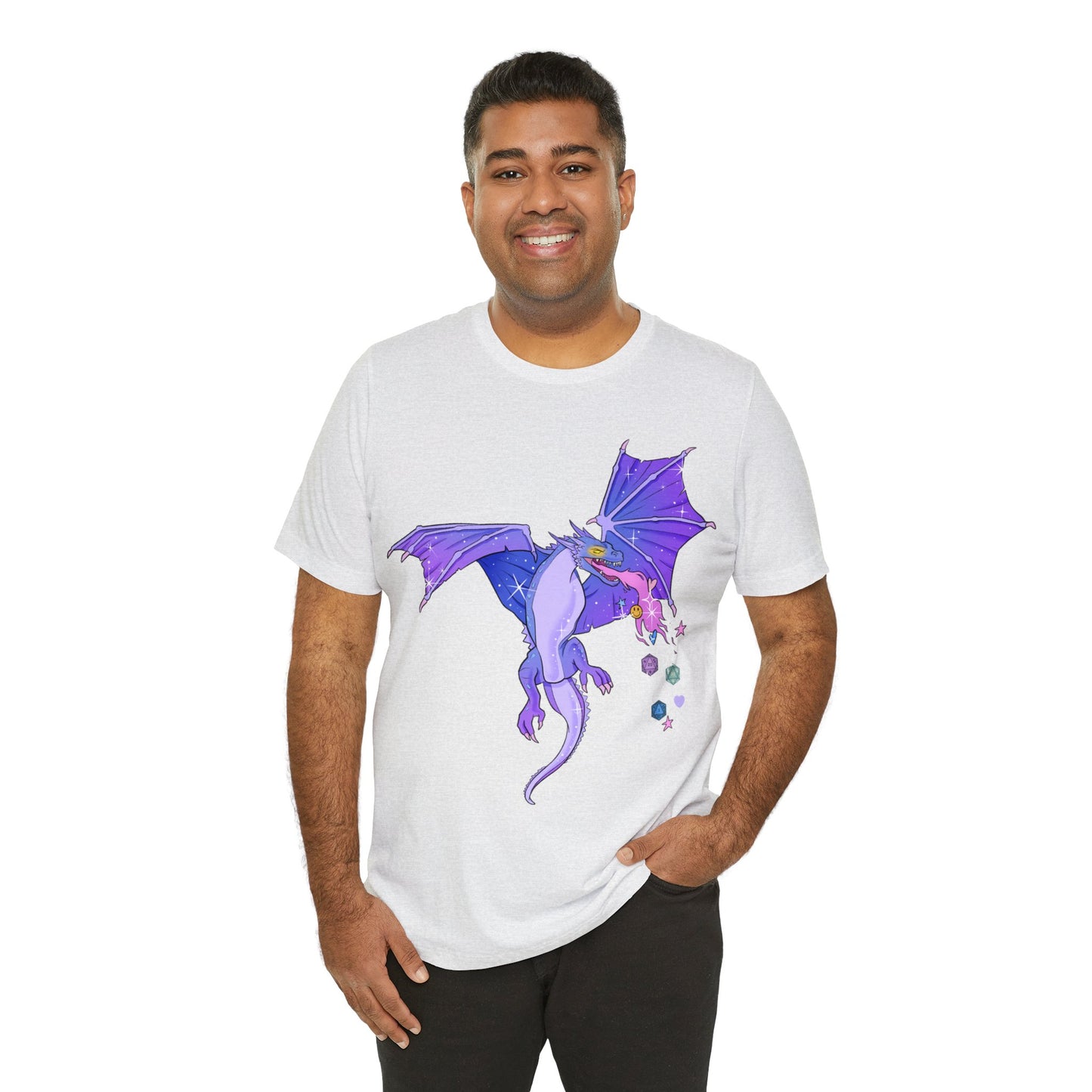 Dungeons & Dragons - Purple Dragon Short Sleeve Tee