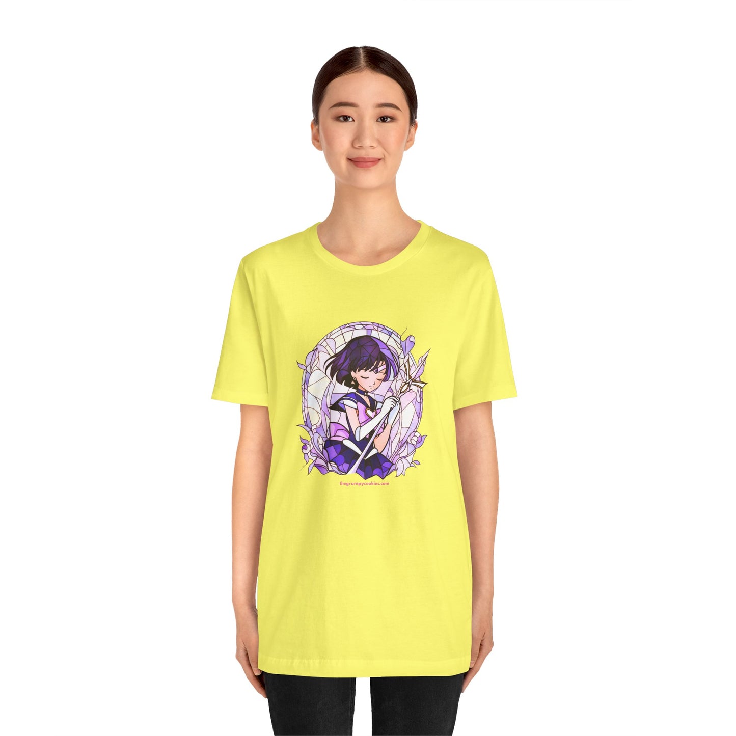 Sailor Moon - Sailor Saturn Jersey Short Sleeve Tee