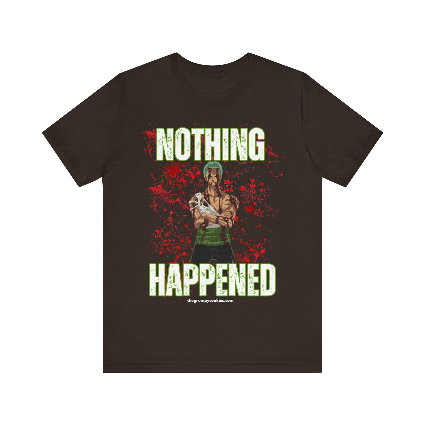 One Piece - Nothing Happened Unisex Jersey Short Sleeve Tee