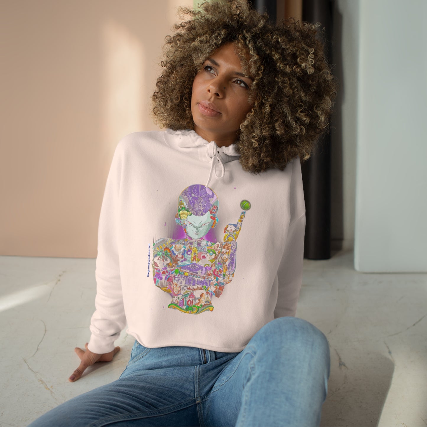 Dragon Ball - Frieza Crop Hoodie