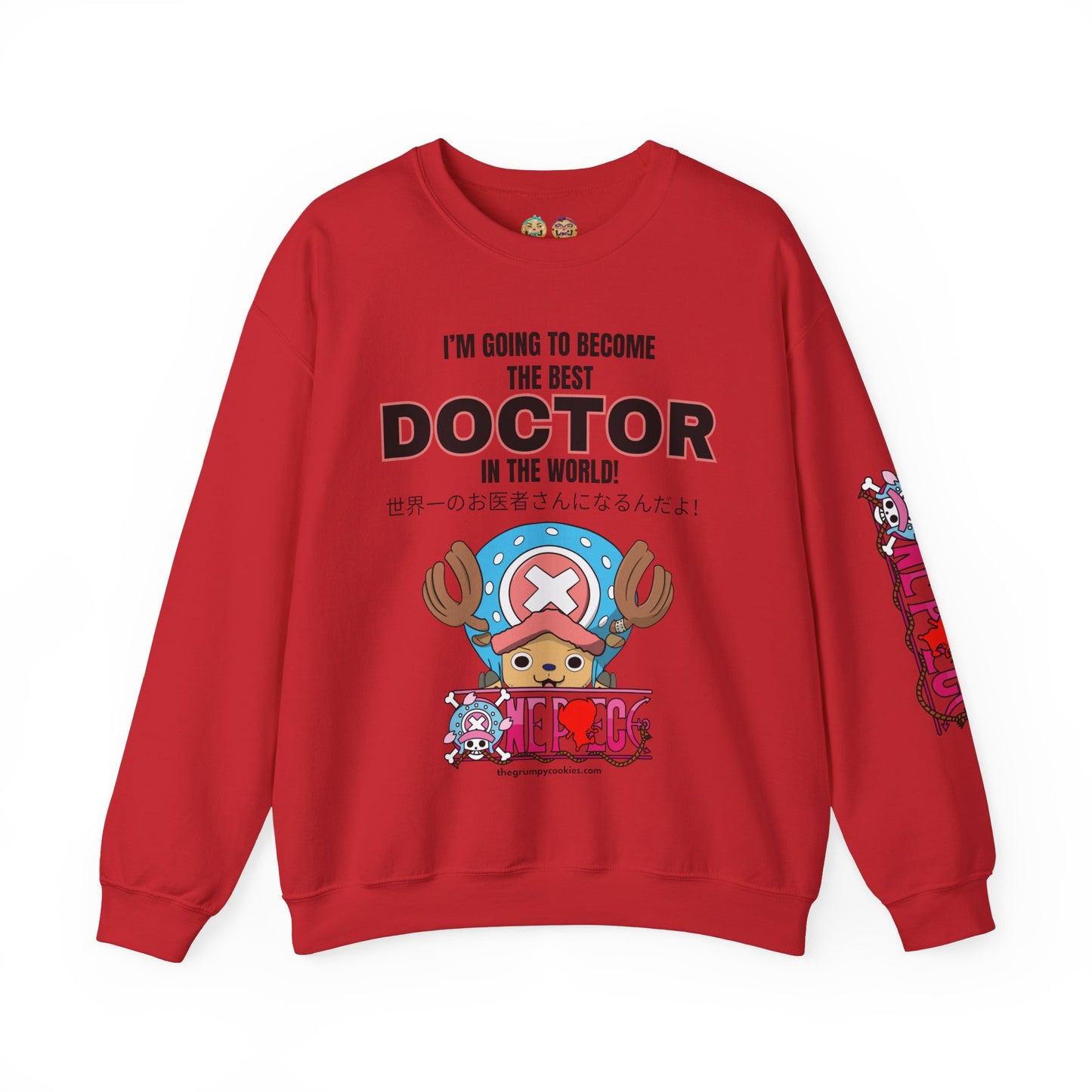 One Piece - World's Greatest Doctor Unisex Heavy Blend™ Crewneck Sweatshirt