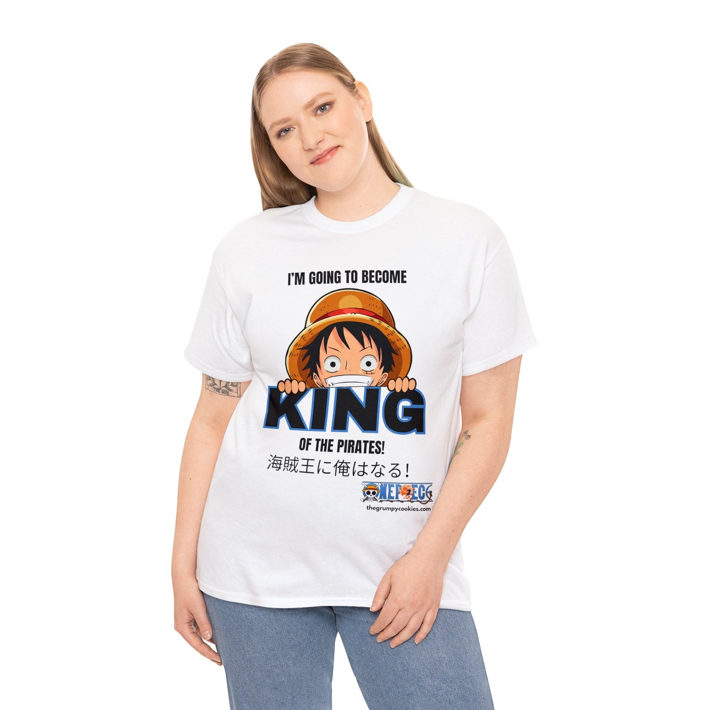 One Piece - King of the Pirates Unisex Heavy Cotton Tee