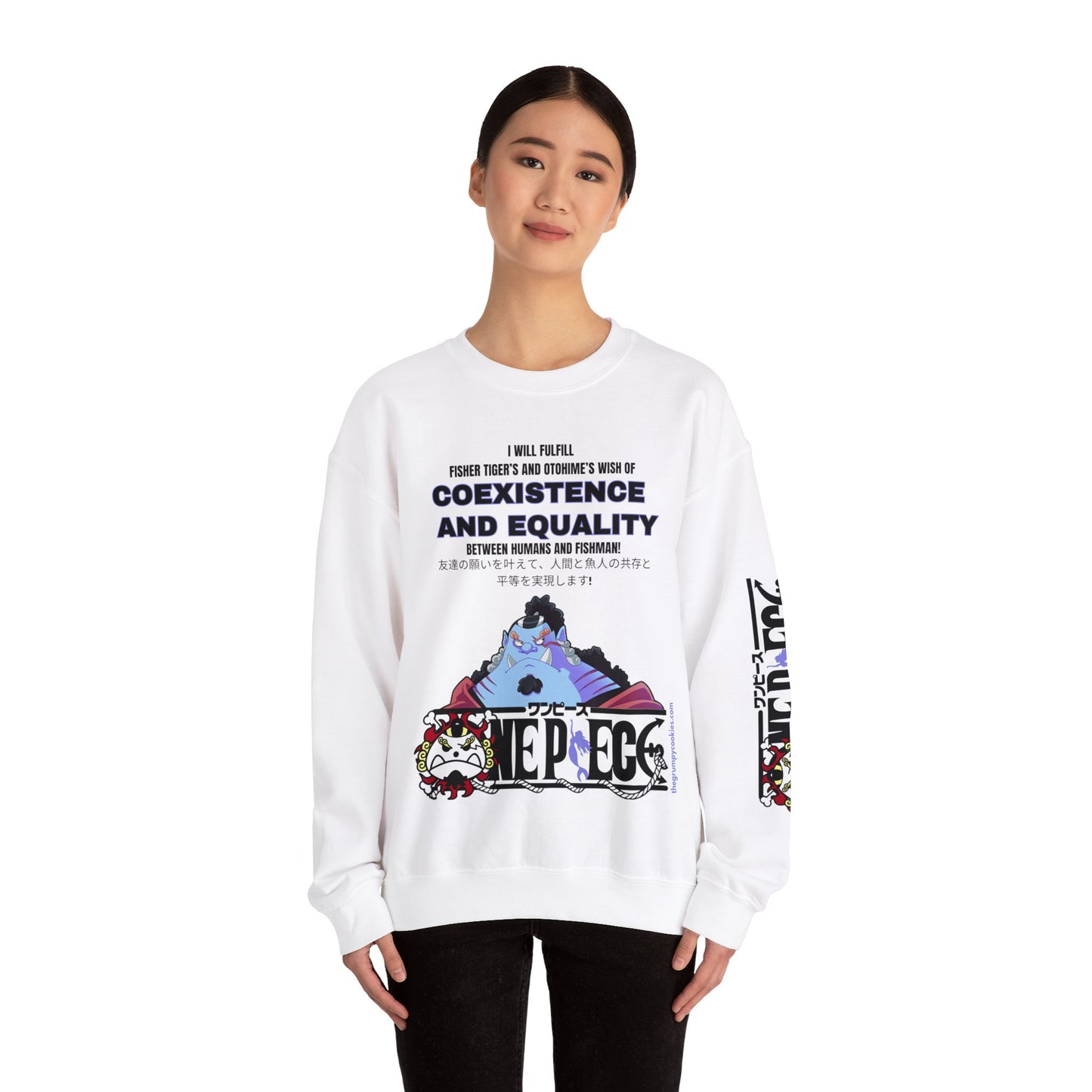 One Piece - Equality Bringer Unisex Heavy Blend™ Crewneck Sweatshirt