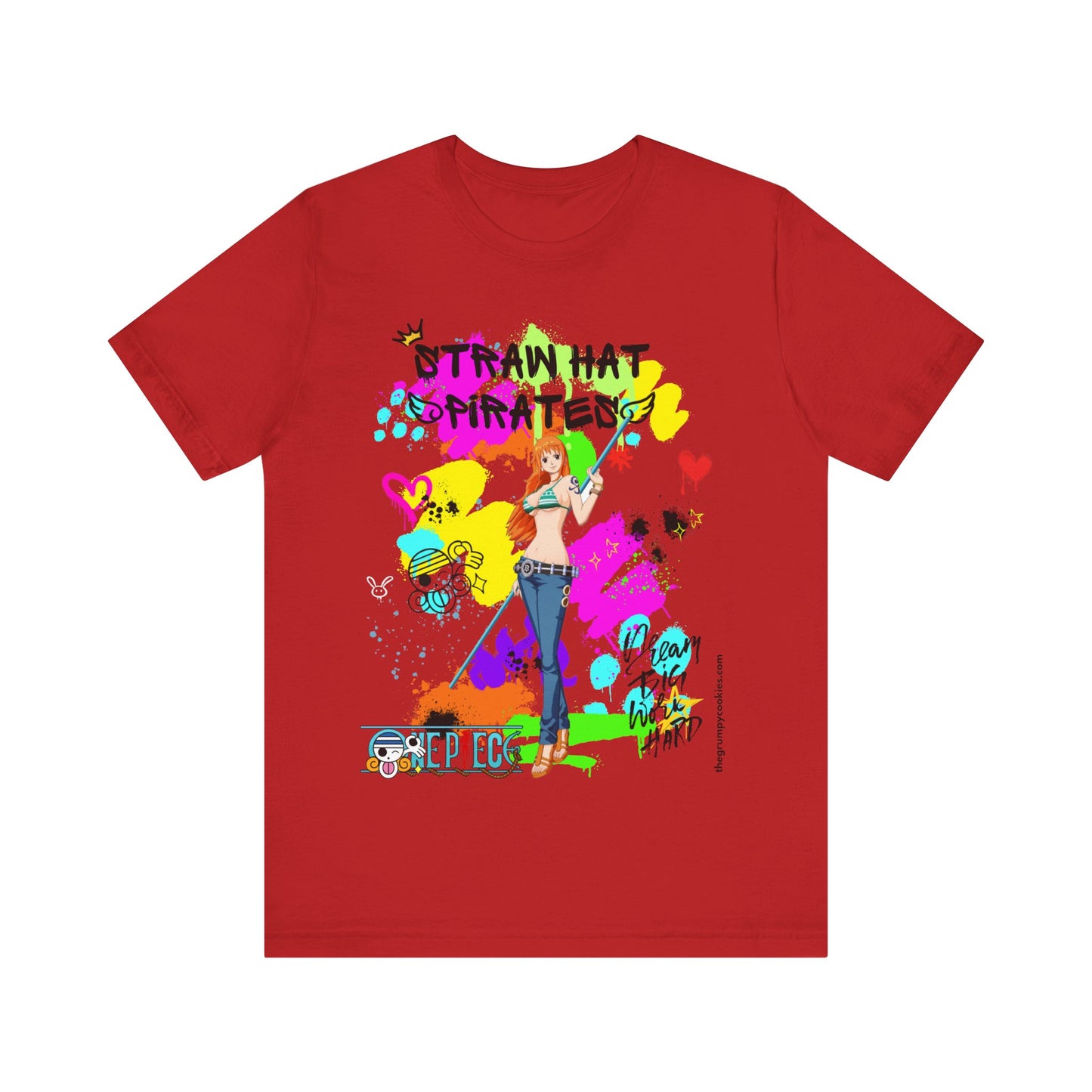 One Piece - Graffiti Nami Unisex Jersey Short Sleeve Tee