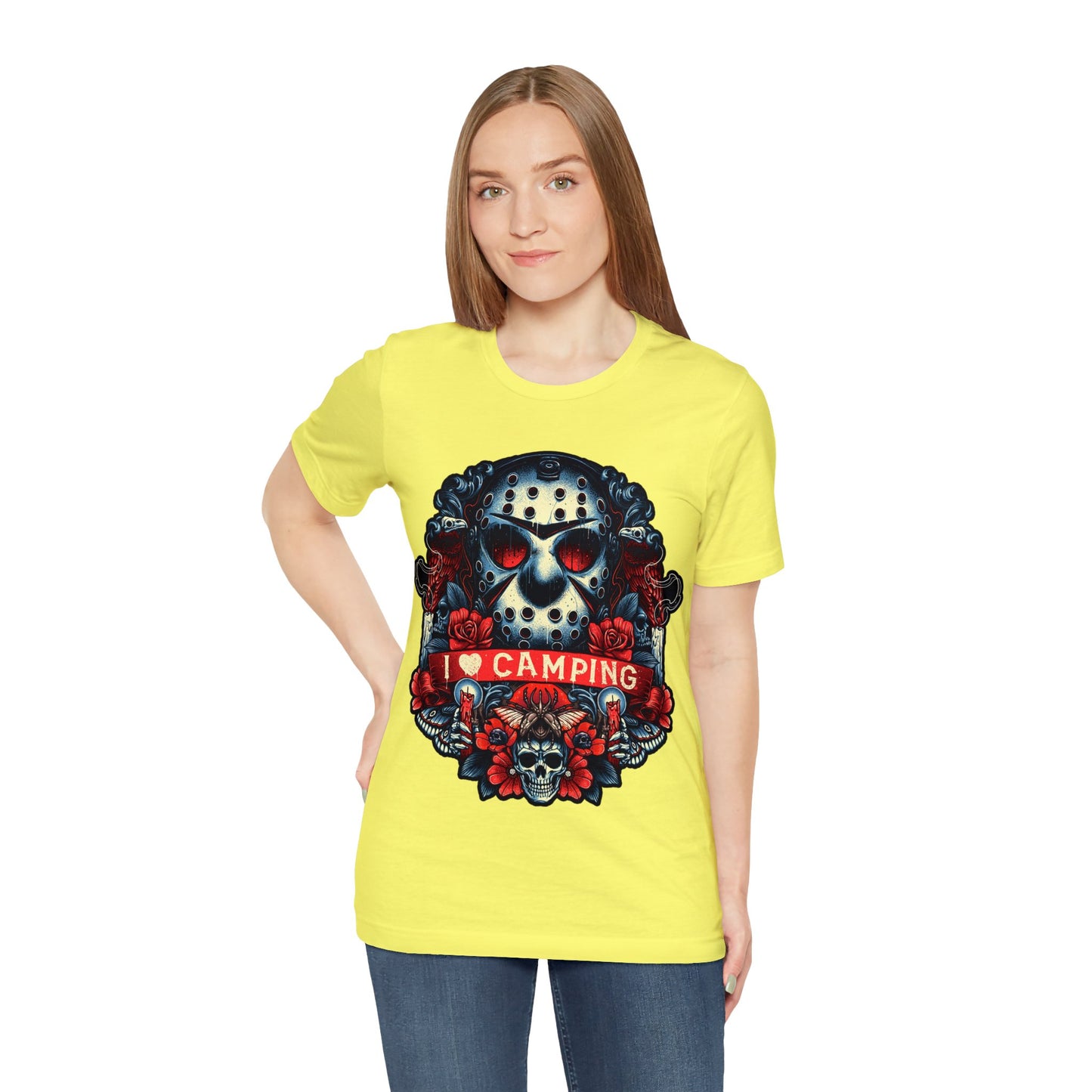 Friday the 13th - I Heart Camping Short Sleeve Tee