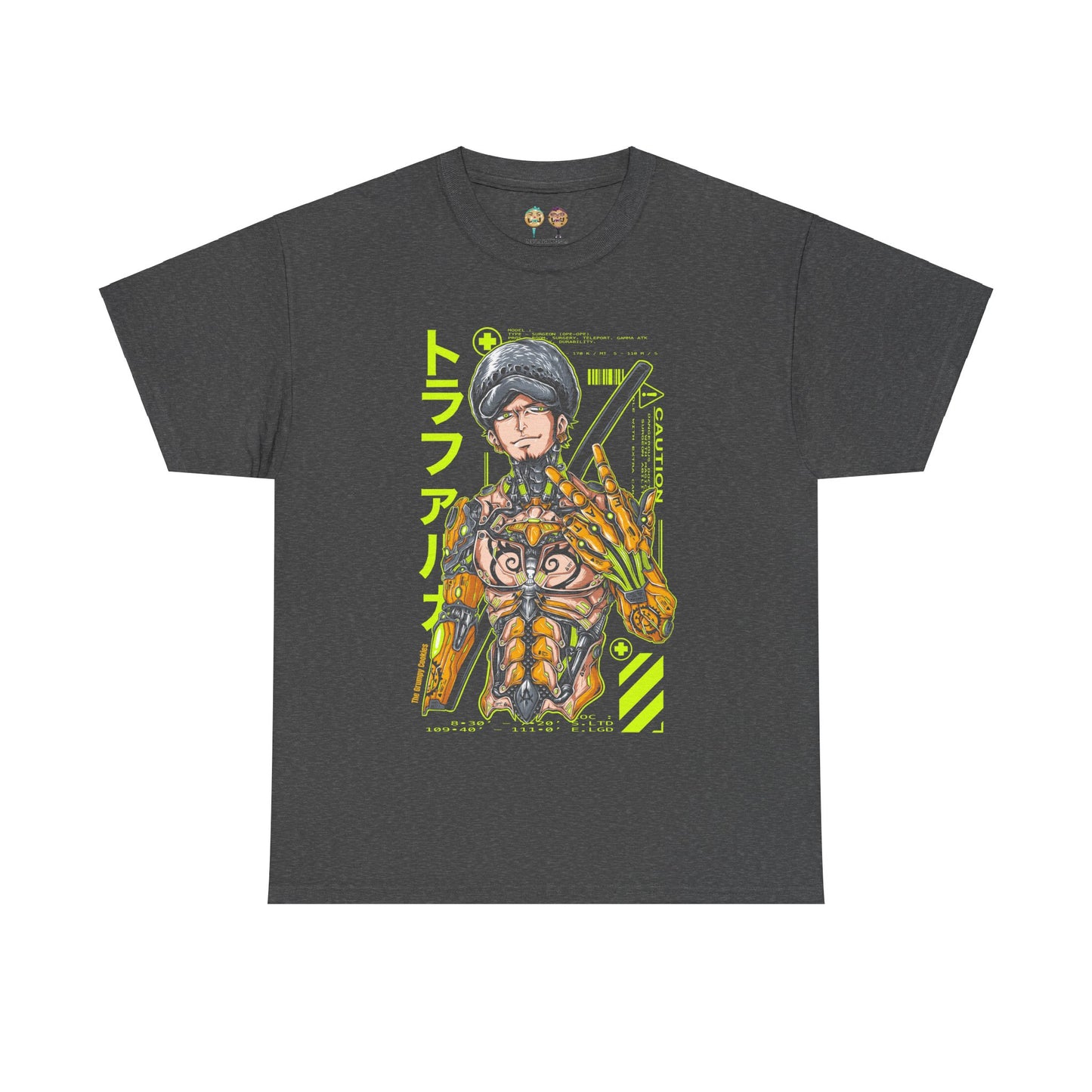 One Piece - Mecha Law Unisex Heavy Cotton Tee