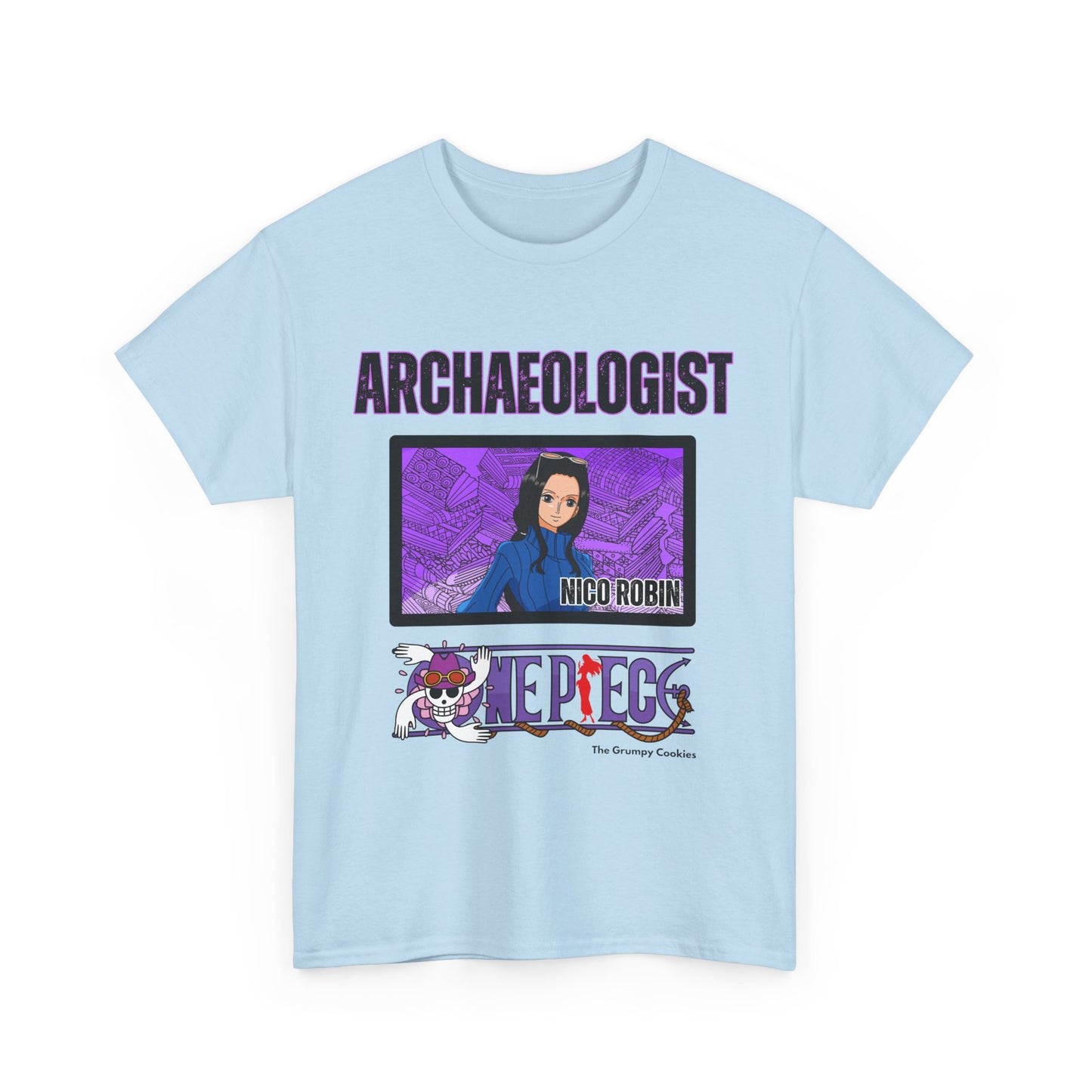 One Piece - Archaeologist Robin Unisex Heavy Cotton Tee
