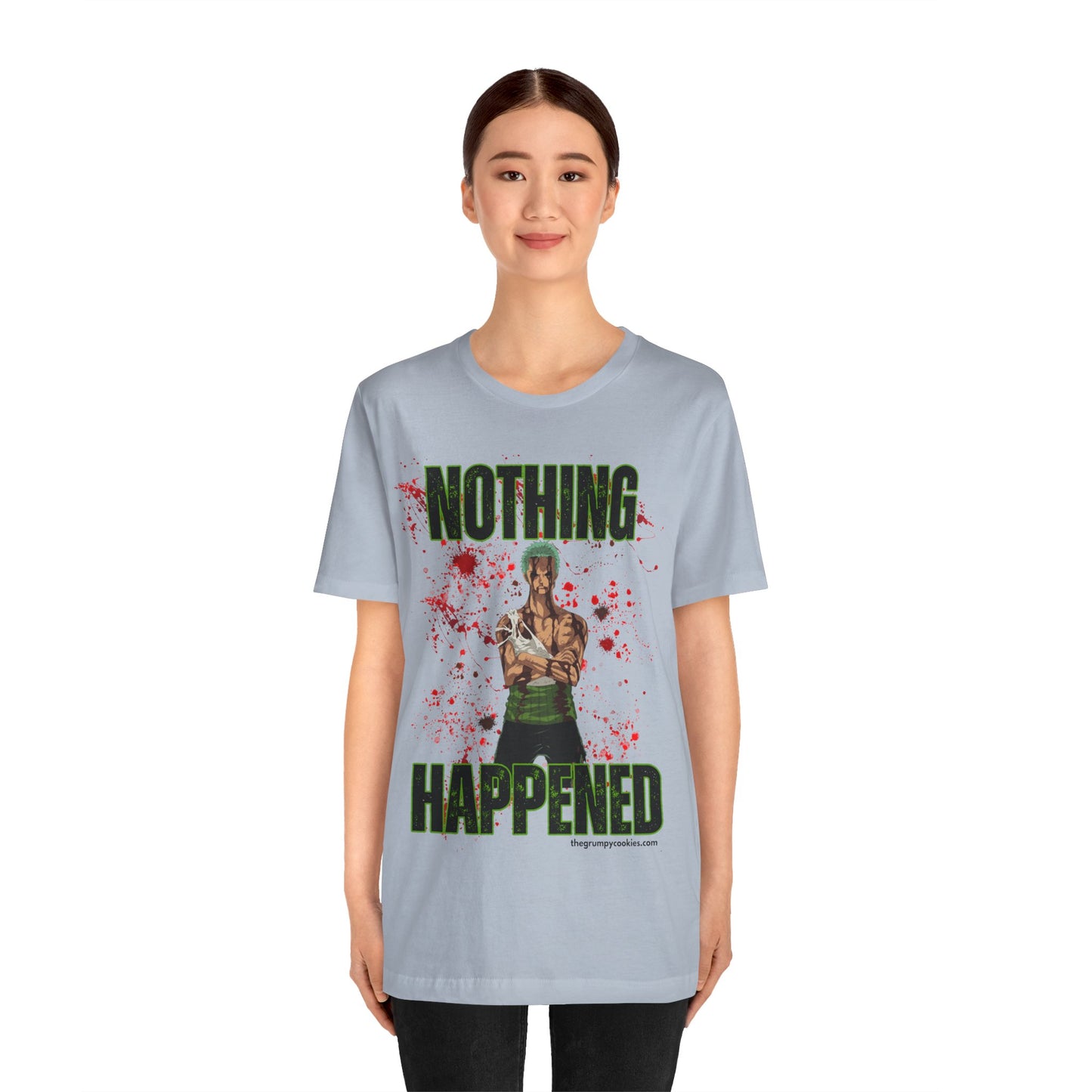 One Piece - Nothing Happened Unisex Jersey Short Sleeve Tee