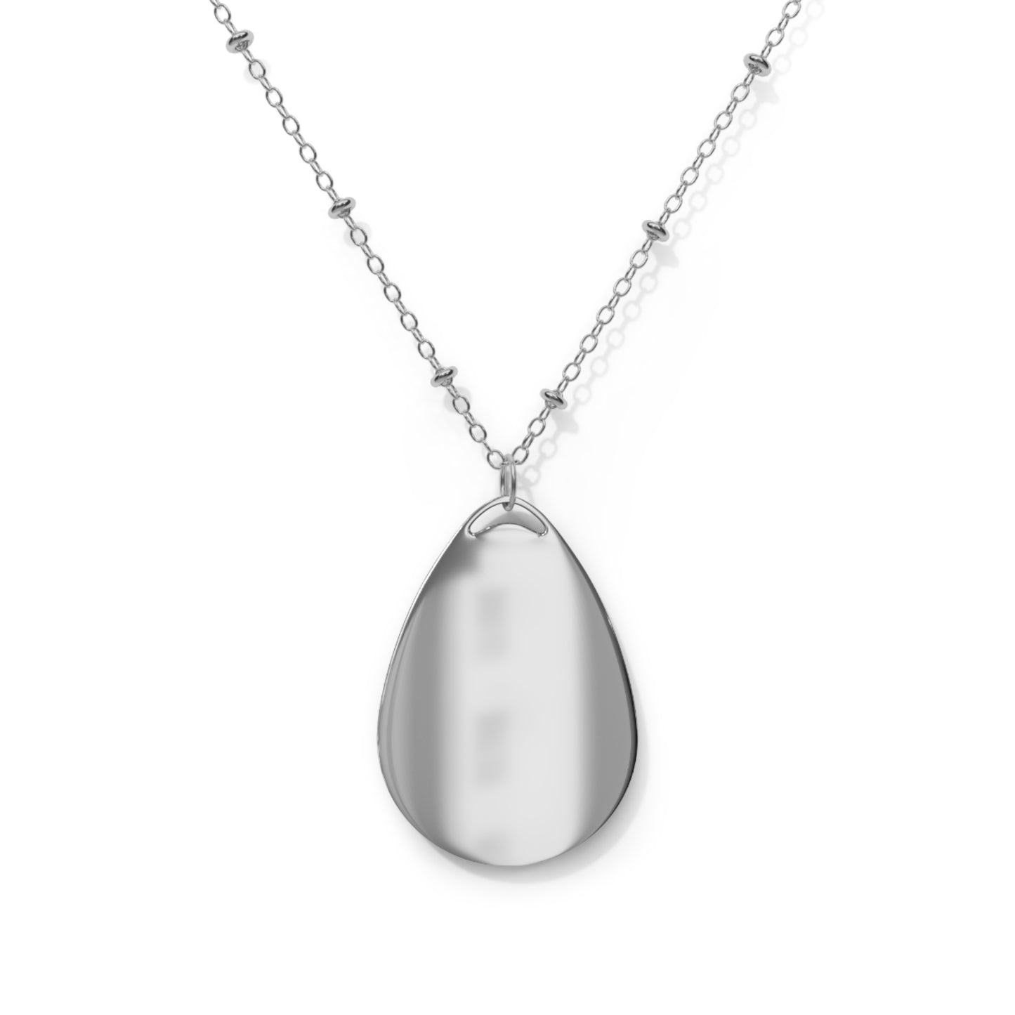 Demon Slayer - Zenitsu Smiles Badge Oval Necklace