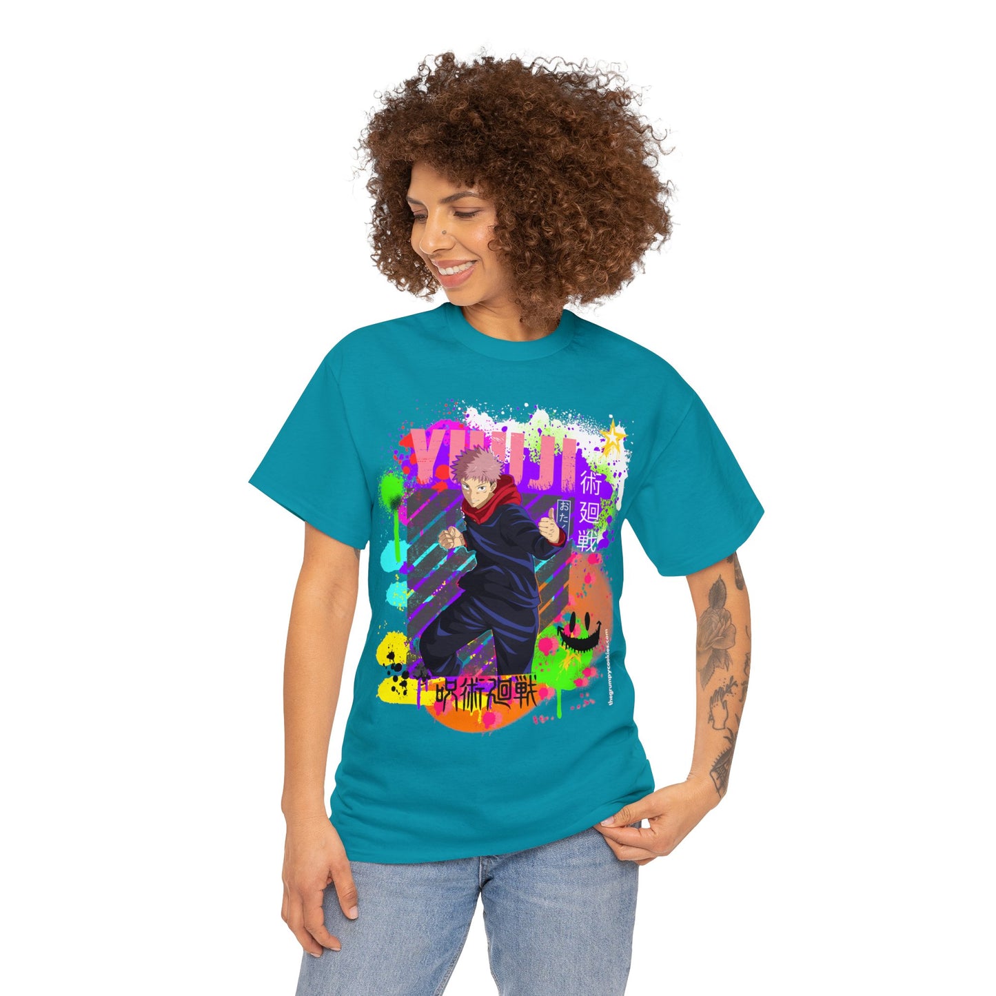 Jujutsu Kaisen - Yuji Says Bring It Unisex Heavy Cotton Tee