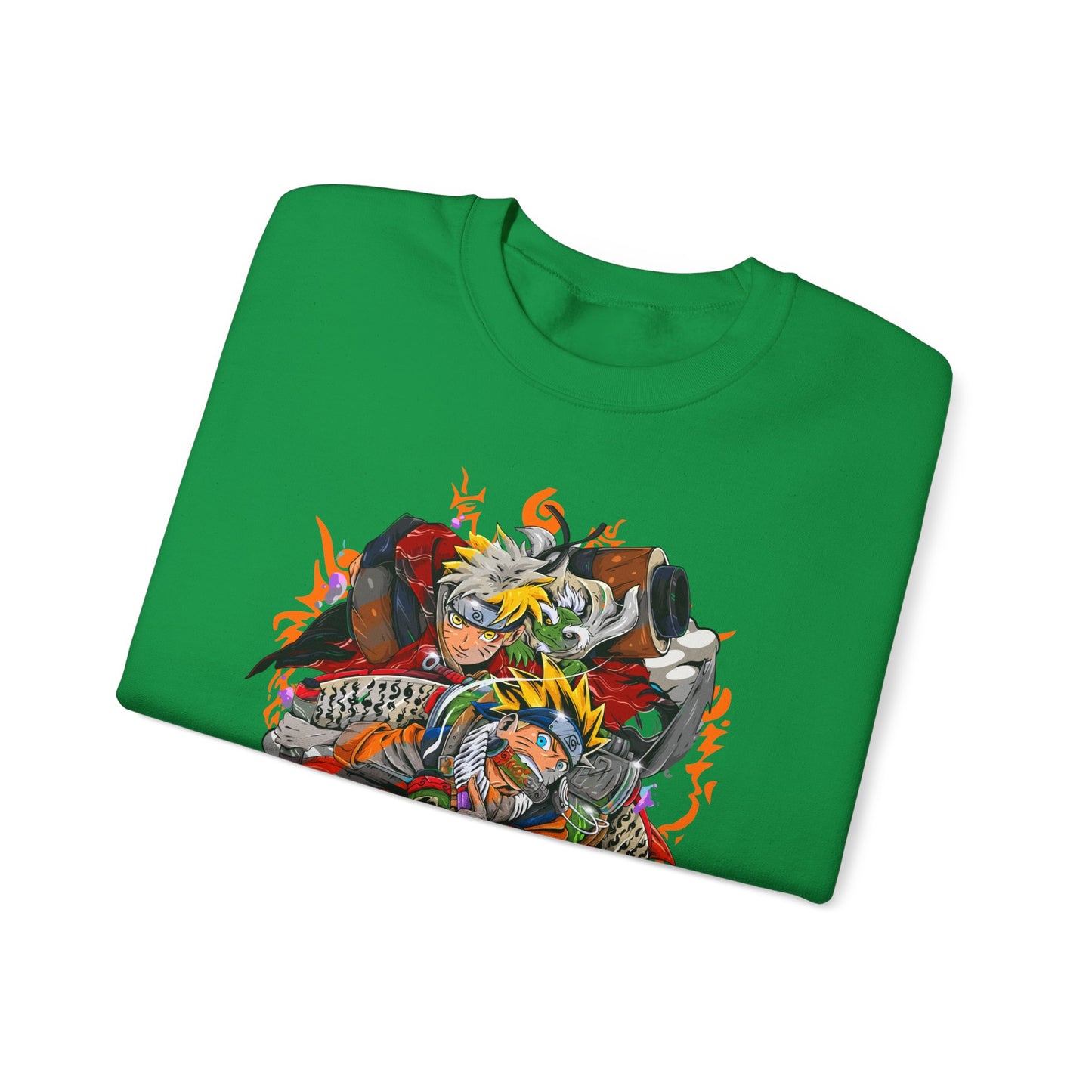 Naruto - The many faces of Naruto Unisex Heavy Blend™ Crewneck Sweatshirt