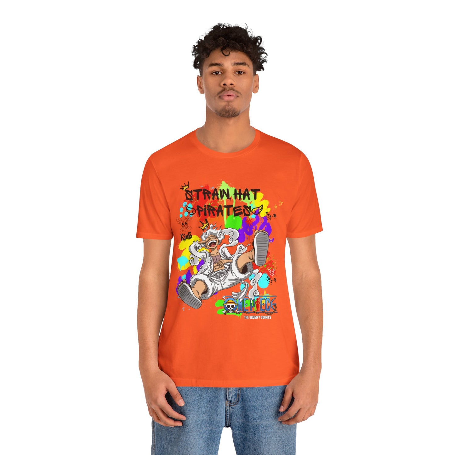 One Piece - Graffiti Luffy Unisex Jersey Short Sleeve Tee