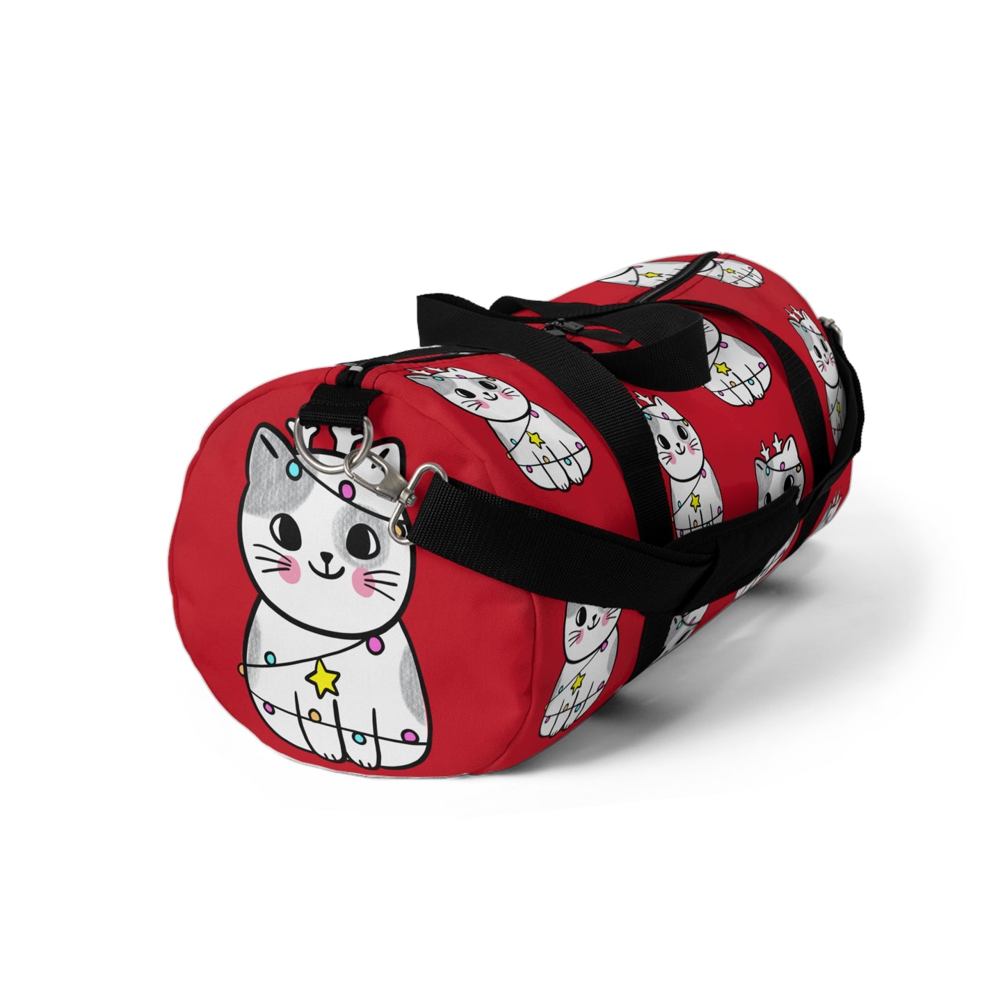 The Grumpy Cookies - Tangled Reindeer Kitty Duffle Bag
