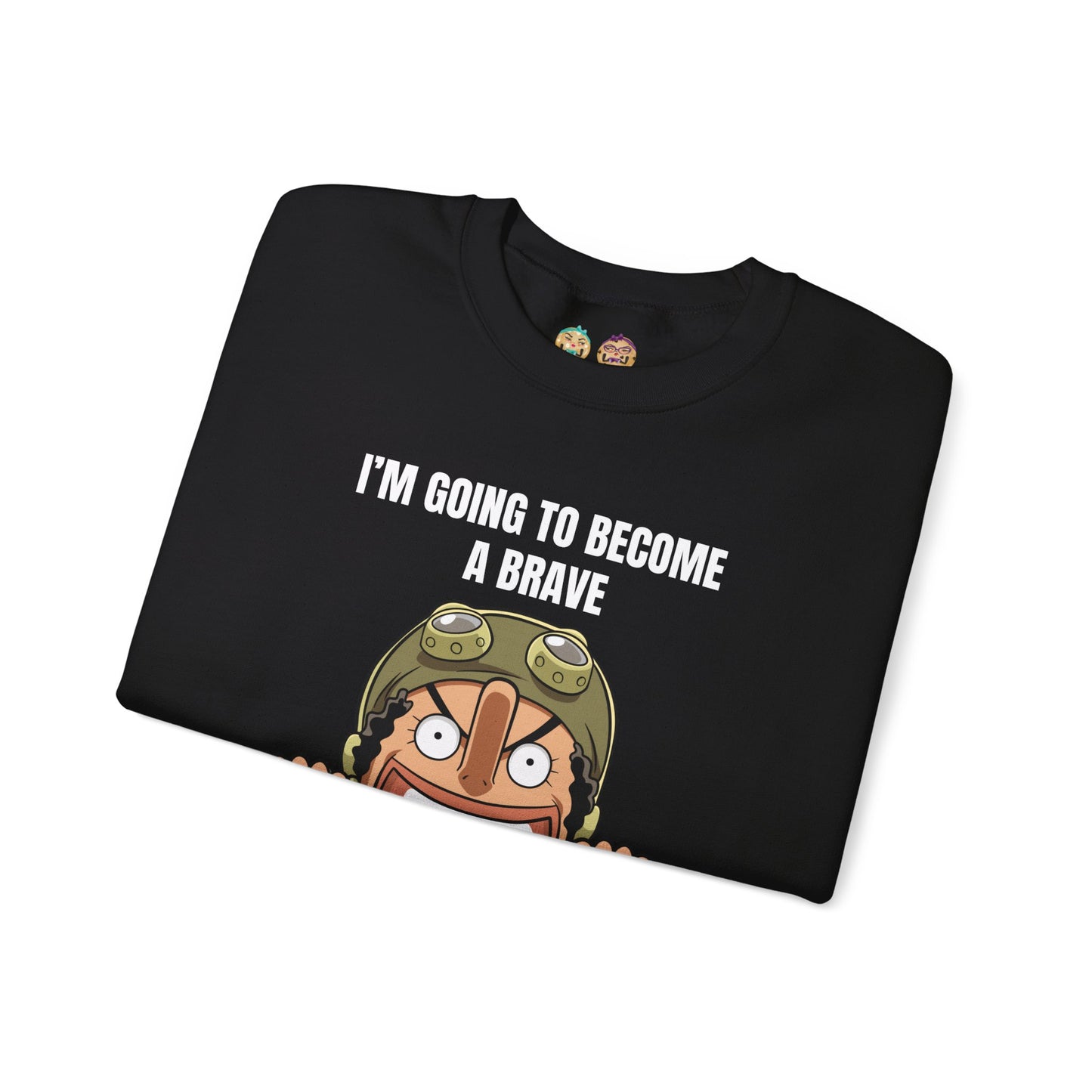 One Piece - Brave Warrior of the Sea Unisex Heavy Blend™ Crewneck Sweatshirt