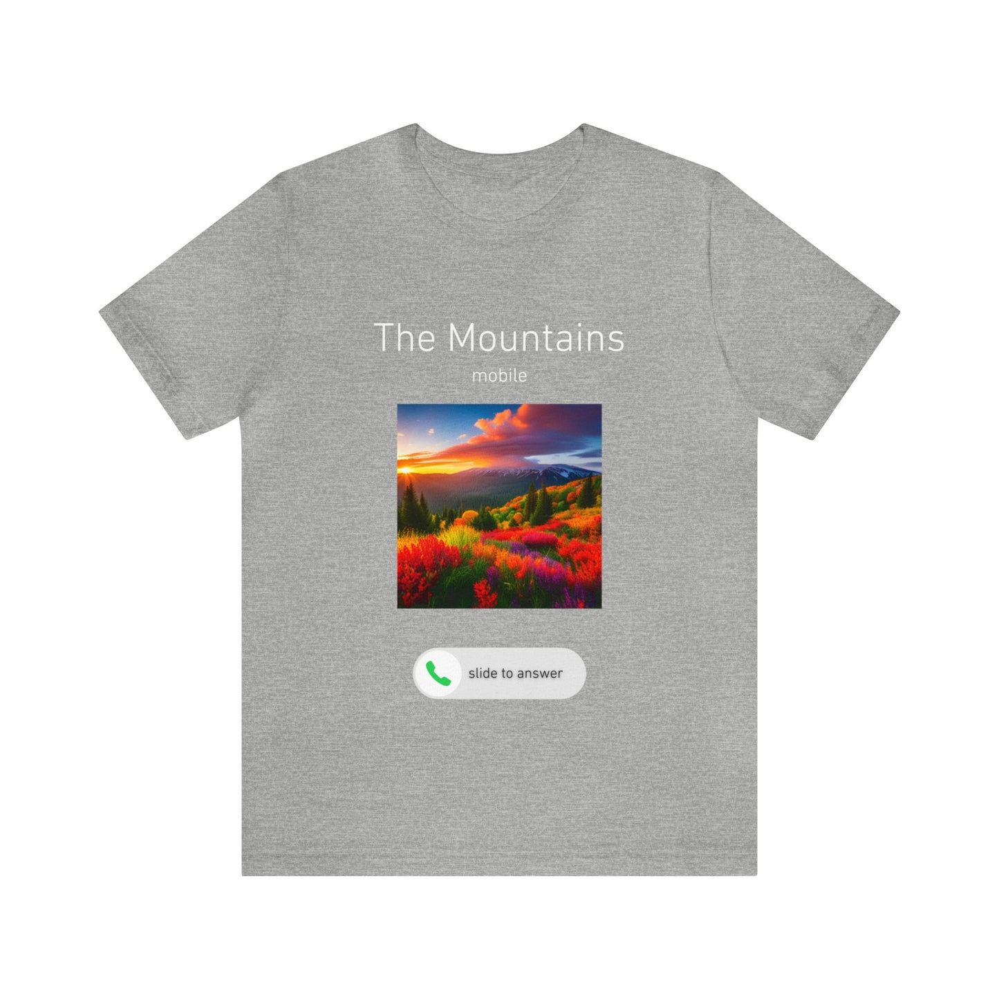 The Grumpy Cookies - Mountains Calling Short Sleeve Tee