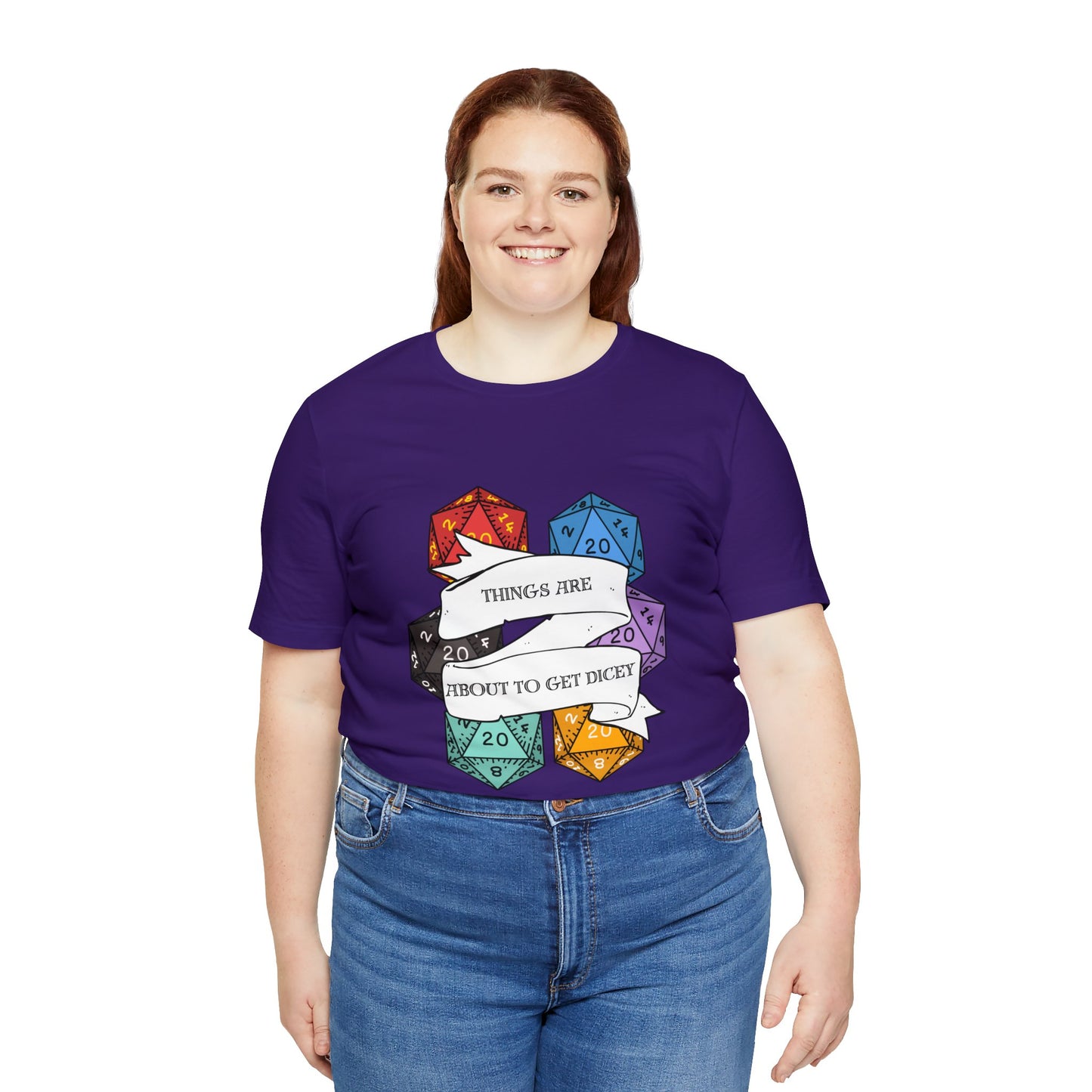 Dungeons & Dragons - Dicey Short Sleeve Tee