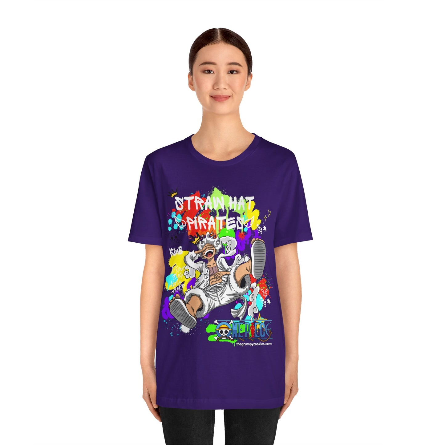 One Piece - Graffiti Luffy Unisex Jersey Short Sleeve Tee