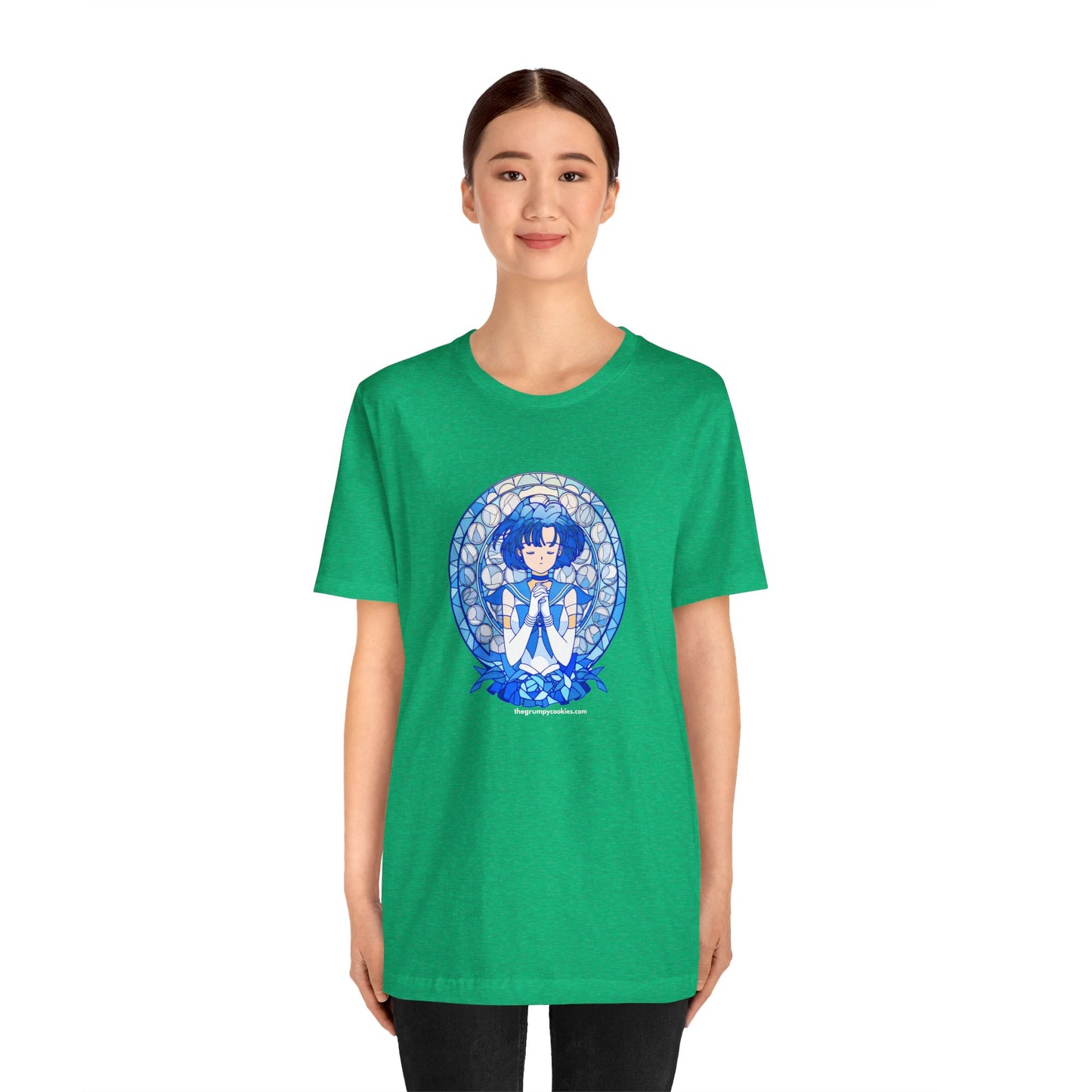 Sailor Moon - Sailor Mercury Jersey Short Sleeve Tee
