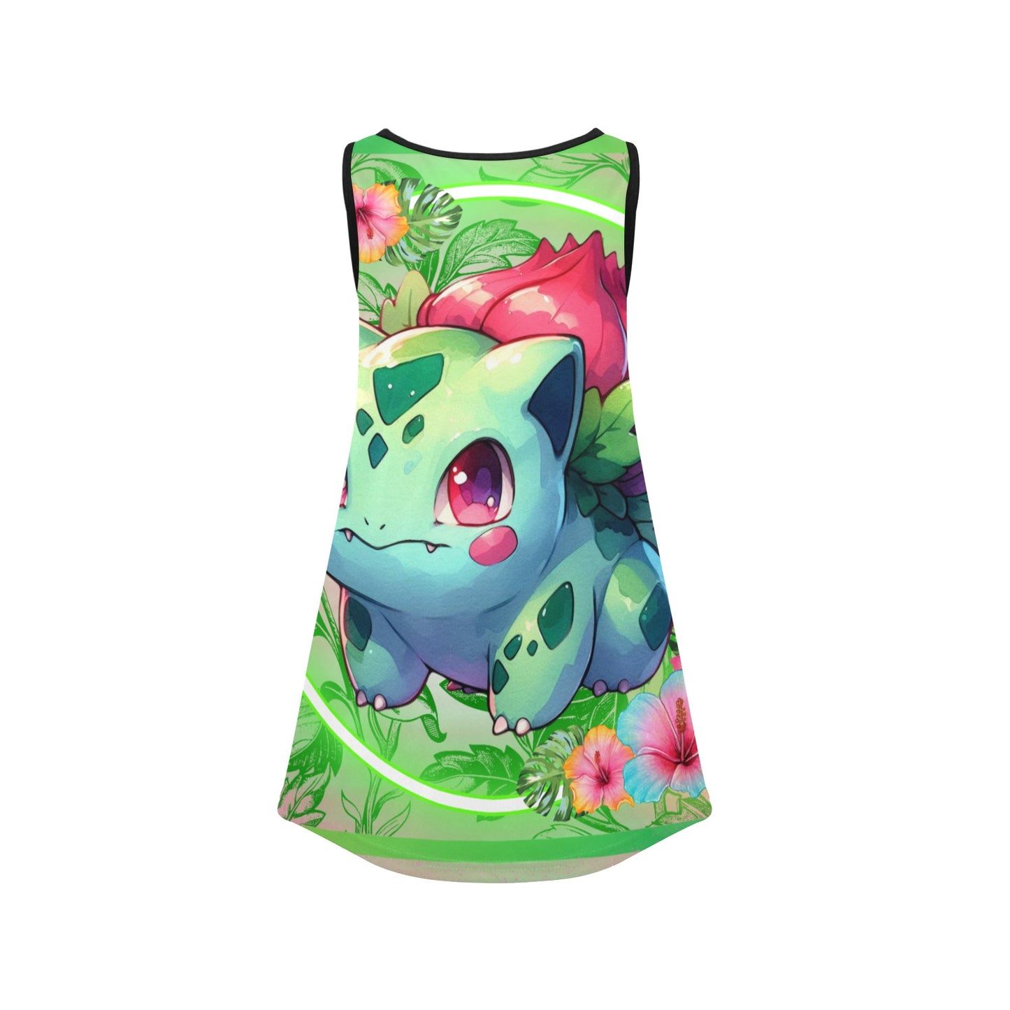 Pokemon - Aloha Bulba Girls' Sleeveless Dress