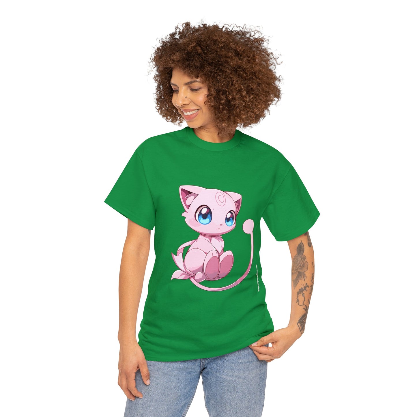 Pokemon - Mew Mew Unisex Heavy Cotton Tee