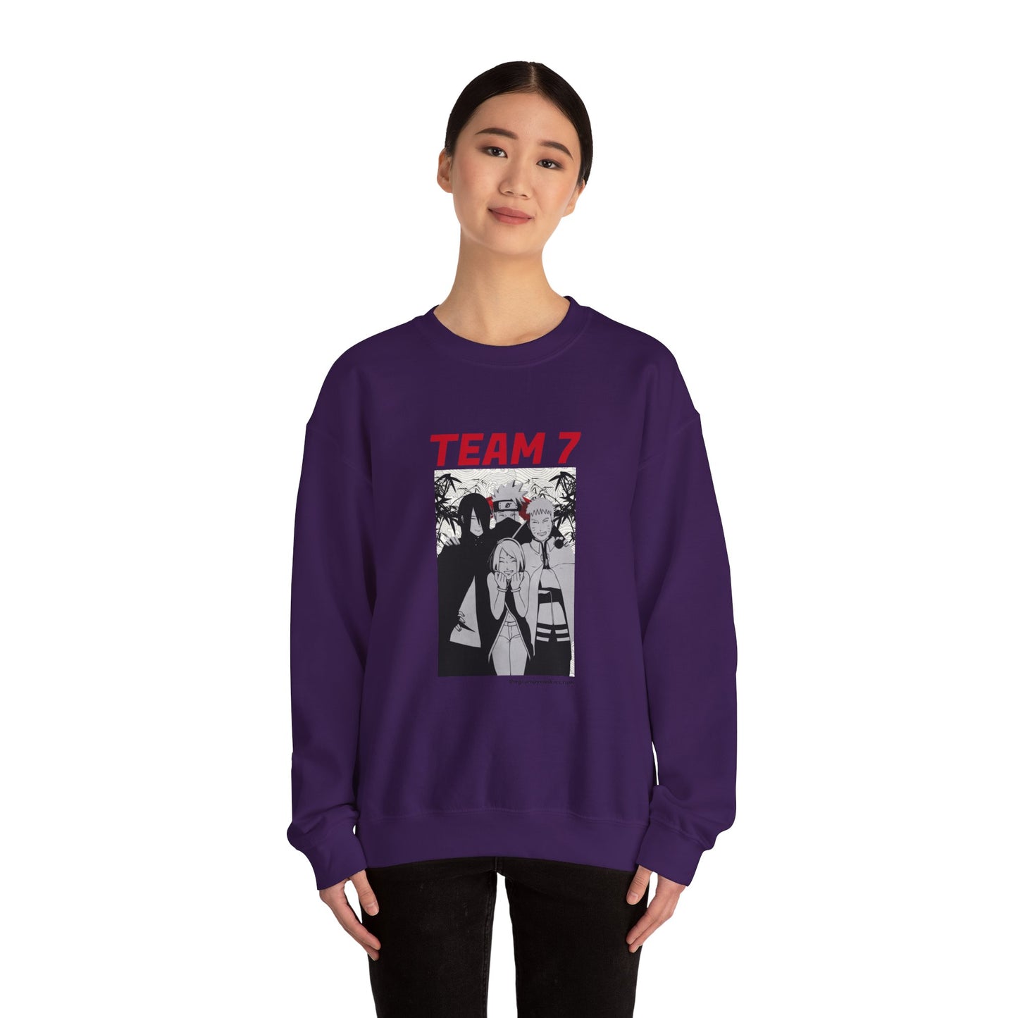 Naruto - Team 7 Unisex Heavy Blend™ Crewneck Sweatshirt