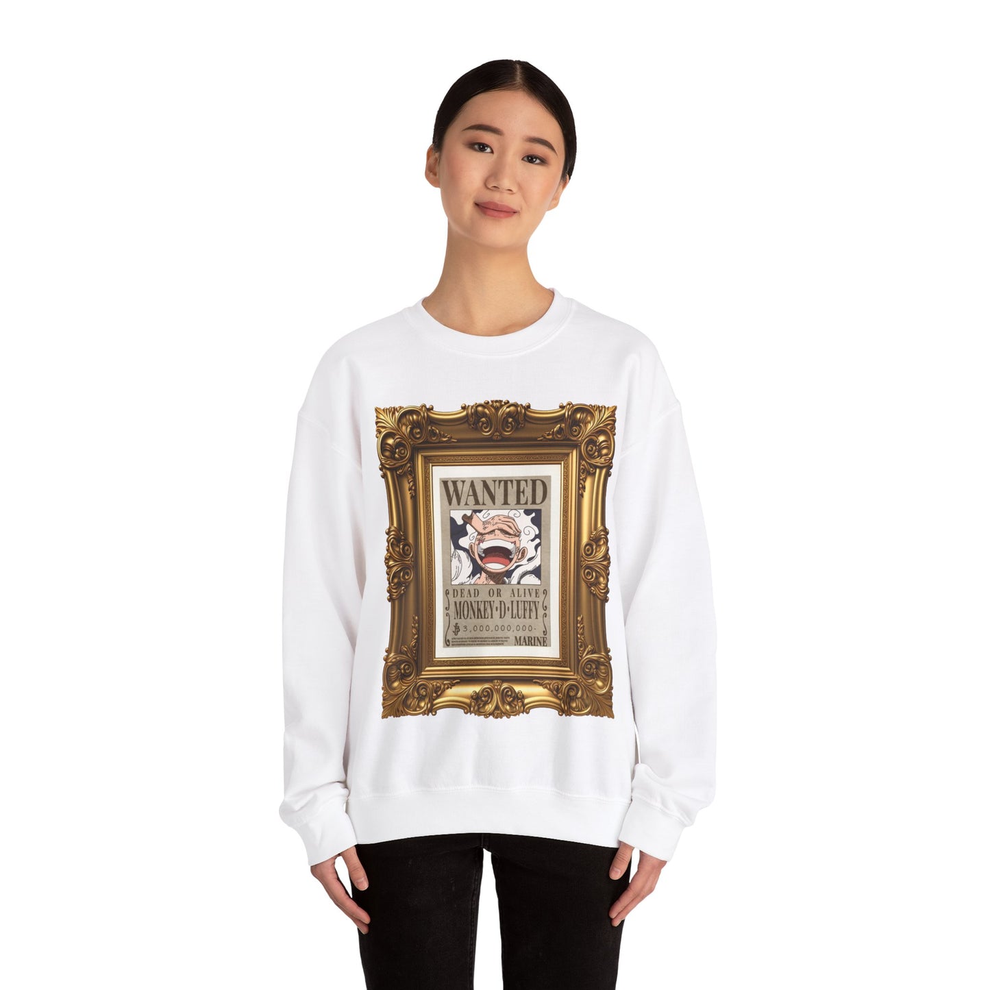 One Piece - Fine Art Luffy Unisex Heavy Blend™ Crewneck Sweatshirt