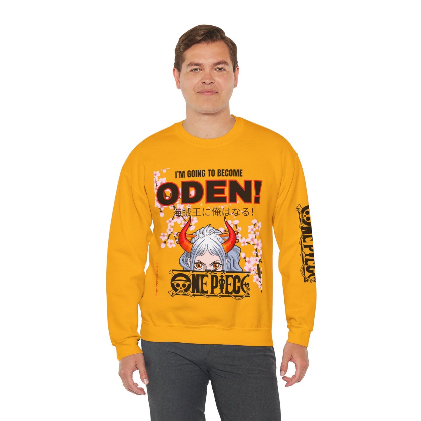 One Piece - I Will Be Oden Unisex Heavy Blend™ Crewneck Sweatshirt