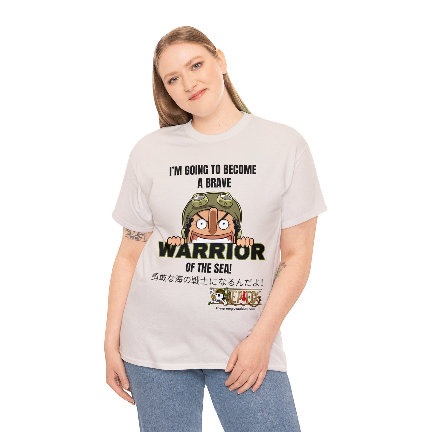 One Piece - Brave Warrior of the Sea Unisex Heavy Cotton Tee