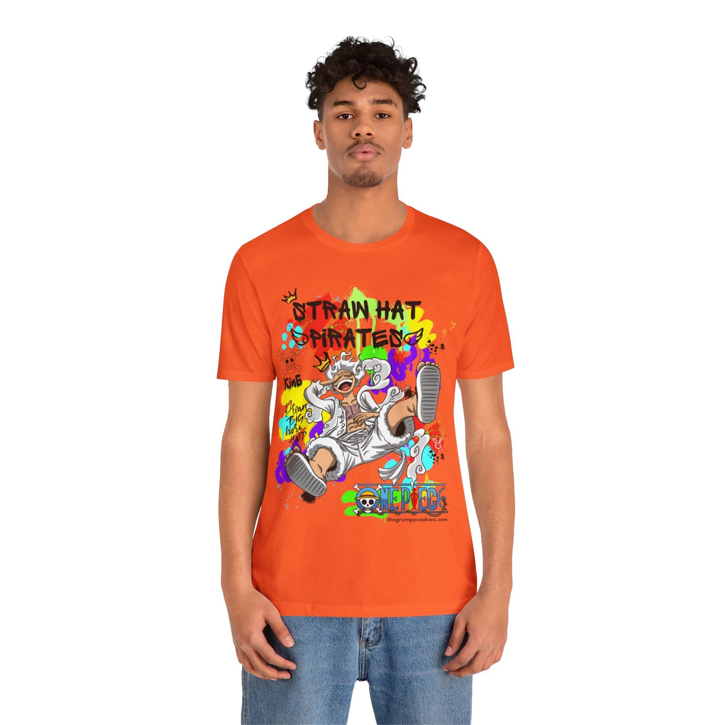 One Piece - Graffiti Luffy Unisex Jersey Short Sleeve Tee