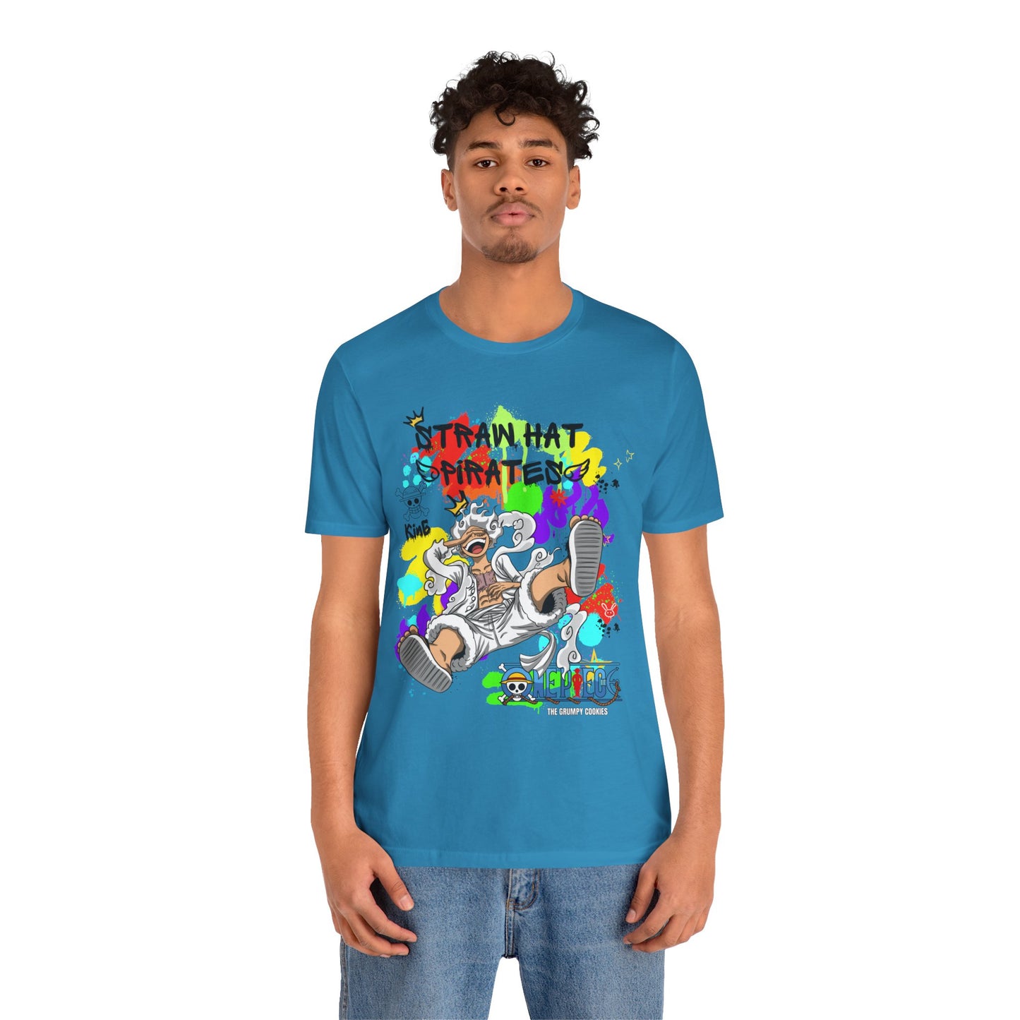 One Piece - Graffiti Luffy Unisex Jersey Short Sleeve Tee