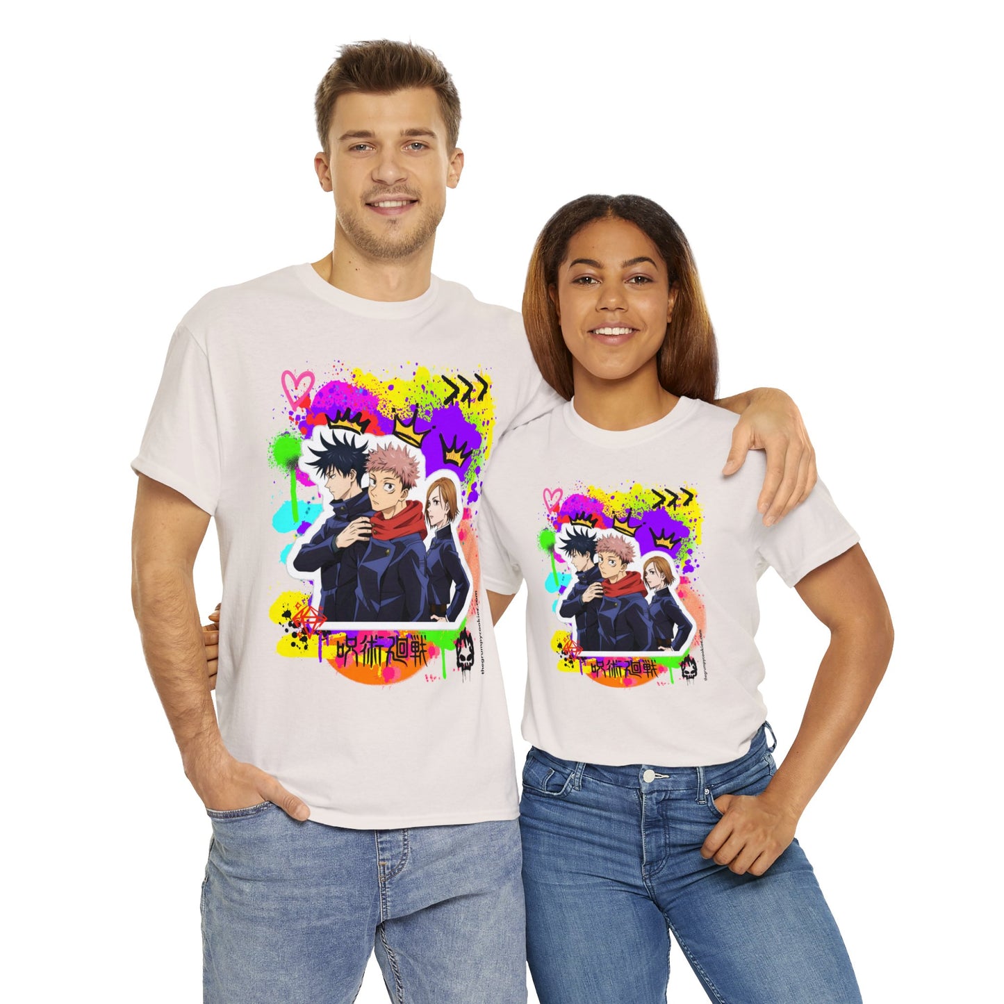 Jujutsu Kaisen - First Years Unisex Heavy Cotton Tee