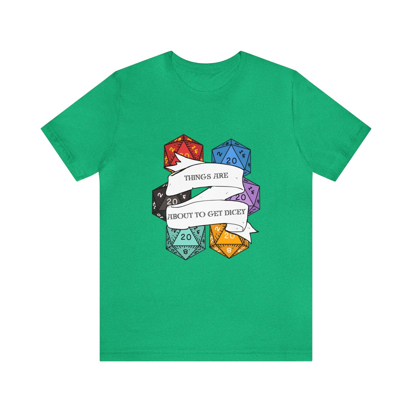 Dungeons & Dragons - Dicey Short Sleeve Tee