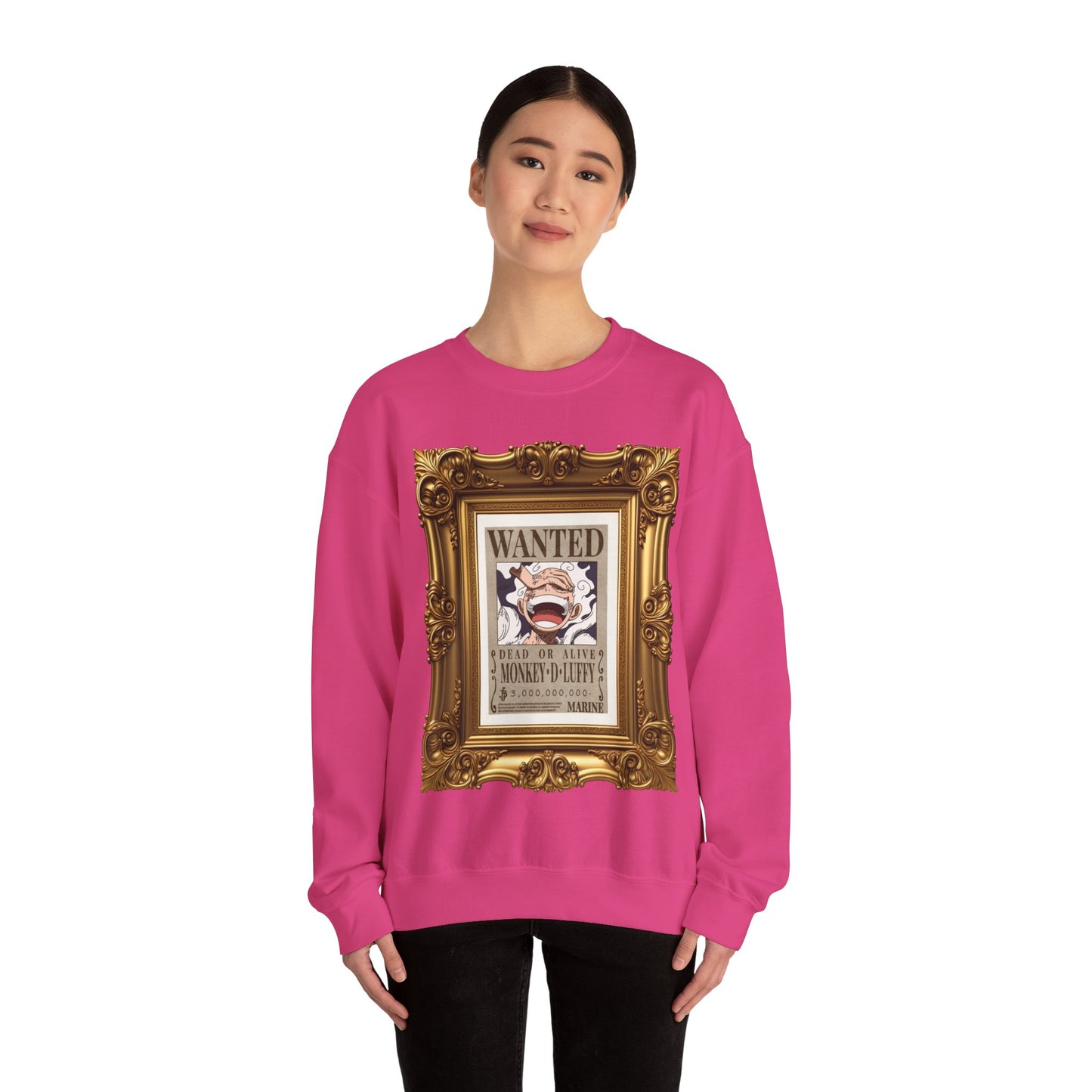 One Piece - Fine Art Luffy Unisex Heavy Blend™ Crewneck Sweatshirt