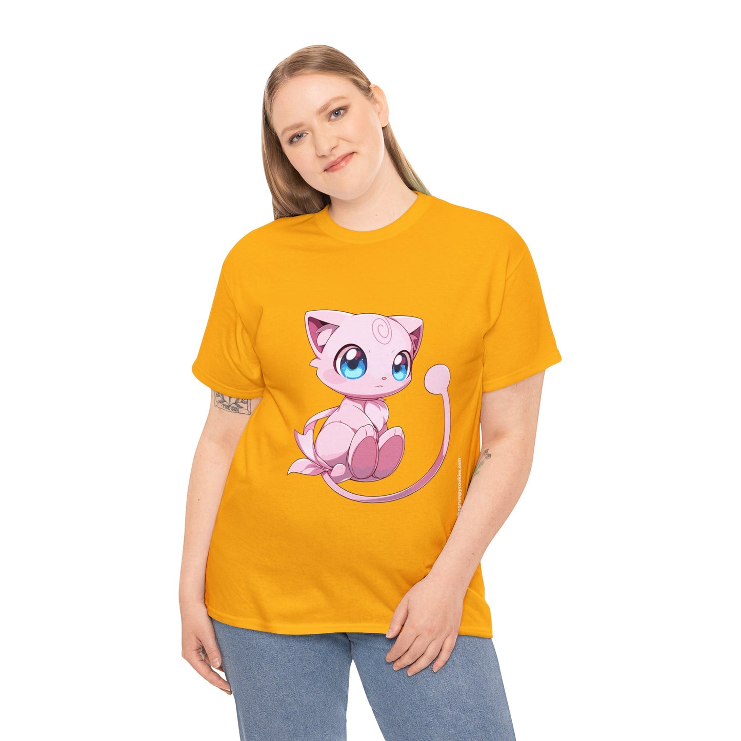 Pokemon - Mew Mew Unisex Heavy Cotton Tee