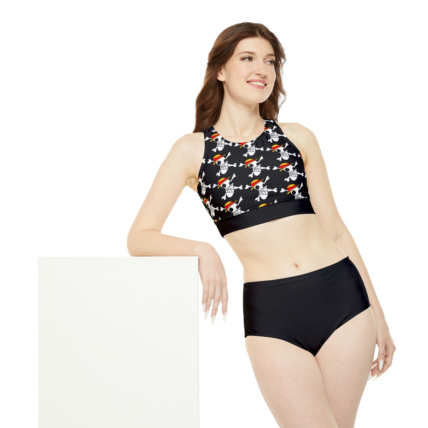 One Piece - Luffy's Special Jolly Roger Sporty Bikini Set