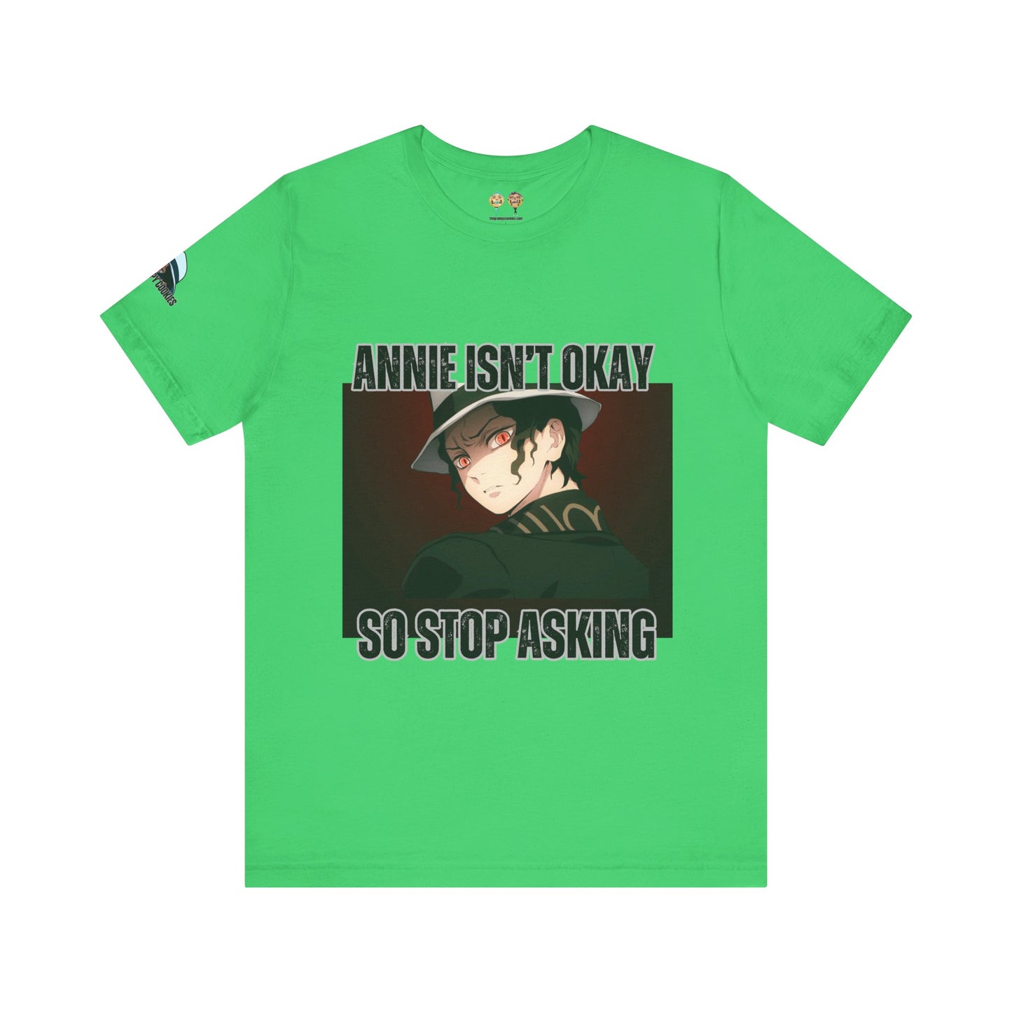 Demon Slayer - Blood Stains on the Carpet Unisex Jersey Short Sleeve Tee