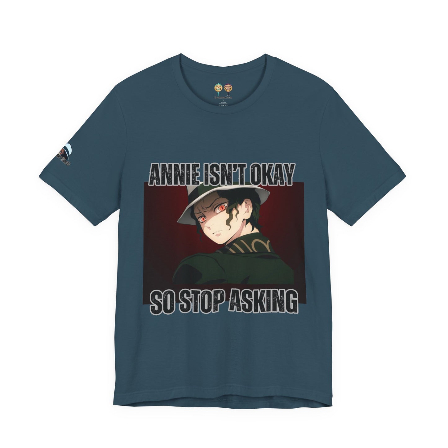 Demon Slayer - Blood Stains on the Carpet Unisex Jersey Short Sleeve Tee