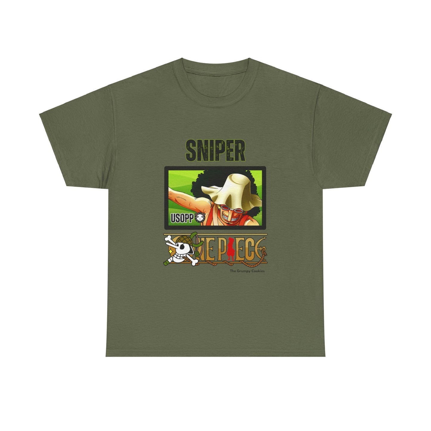 One Piece - Sniper Usopp Unisex Heavy Cotton Tee