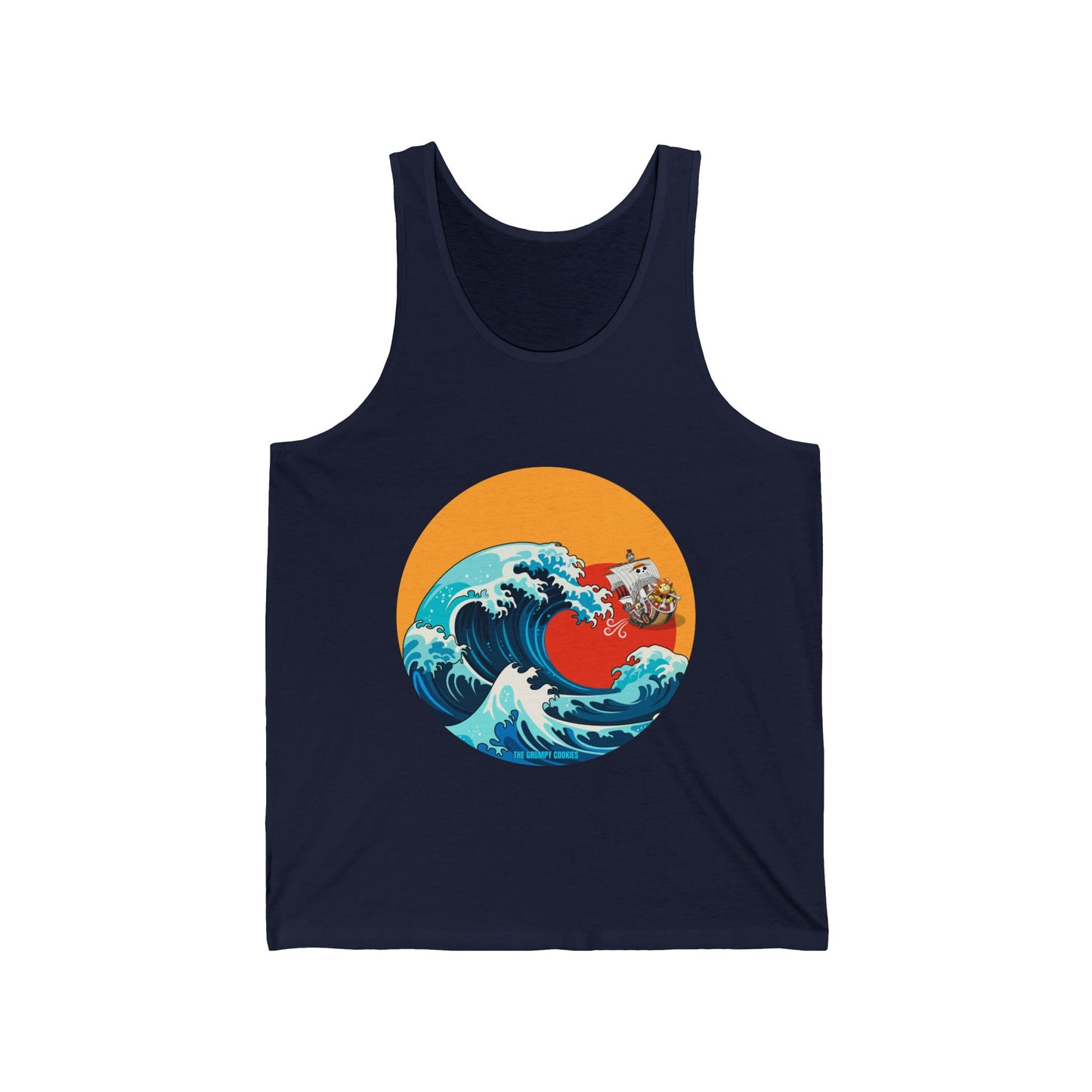One Piece - Riding the Wave Jersey Tank