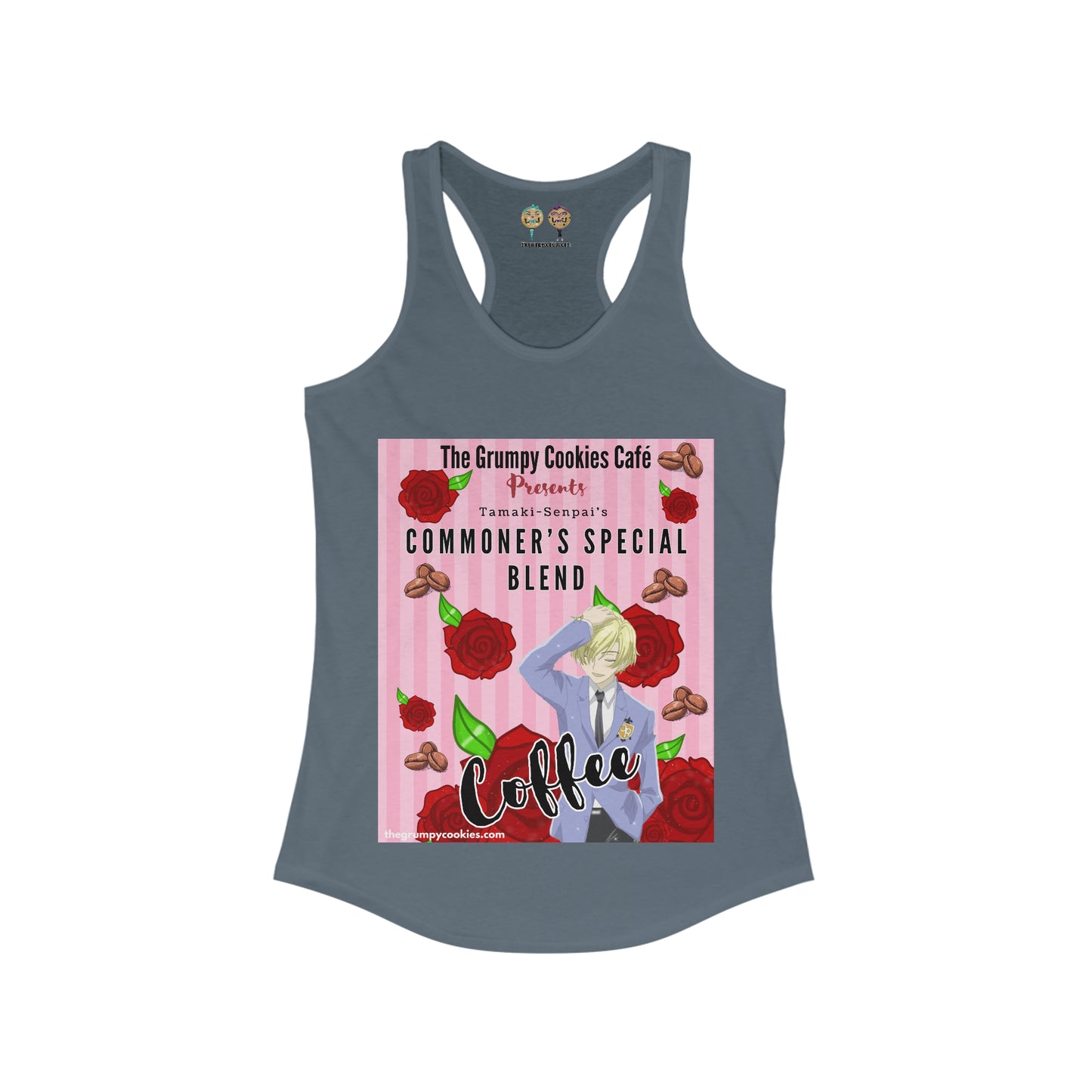 Ouran High School Host Club - Tamaki-Senpai's Commoner's Special Coffee Women's Ideal Racerback Tank