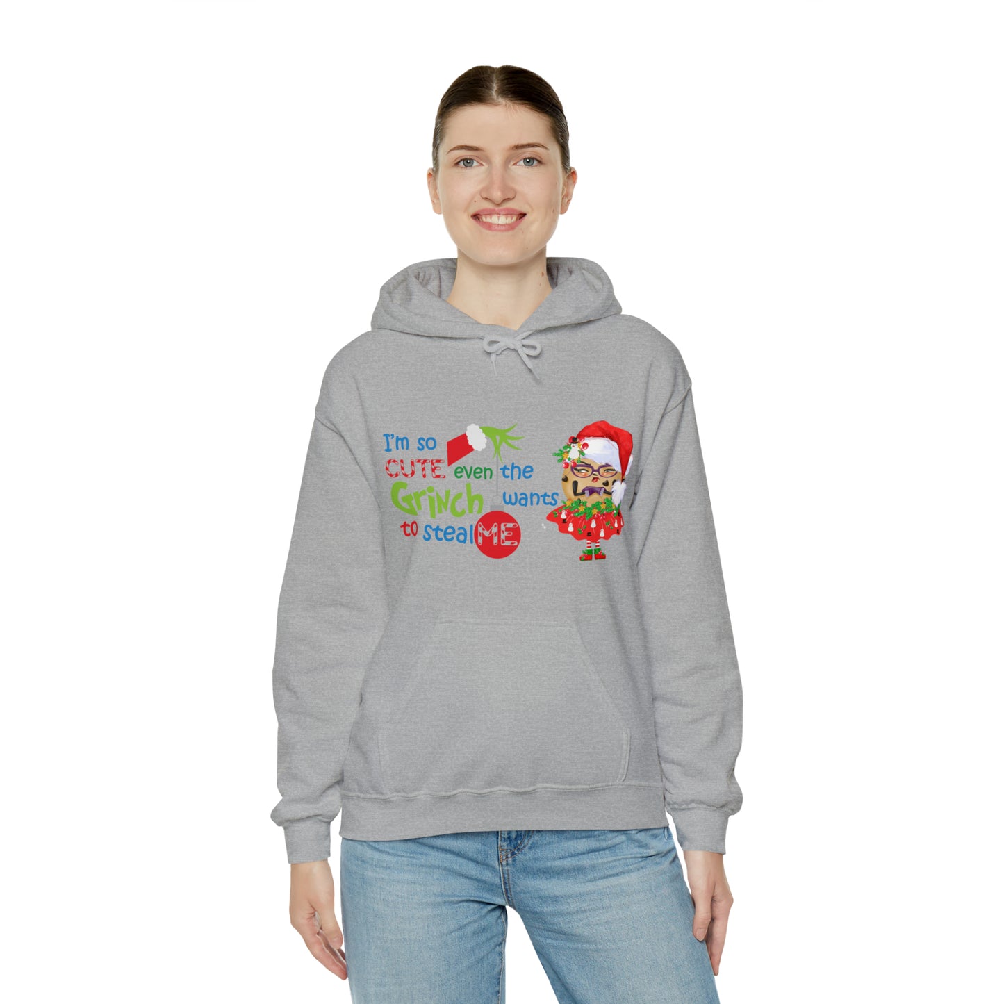 The Grumpy Cookies - Even the Grinch Loves TGC Unisex Heavy Blend™ Hooded Sweatshirt