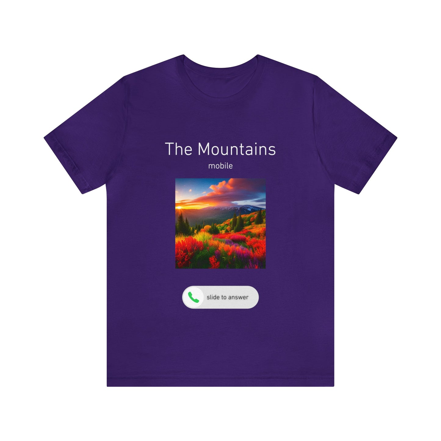 The Grumpy Cookies - Mountains Calling Short Sleeve Tee