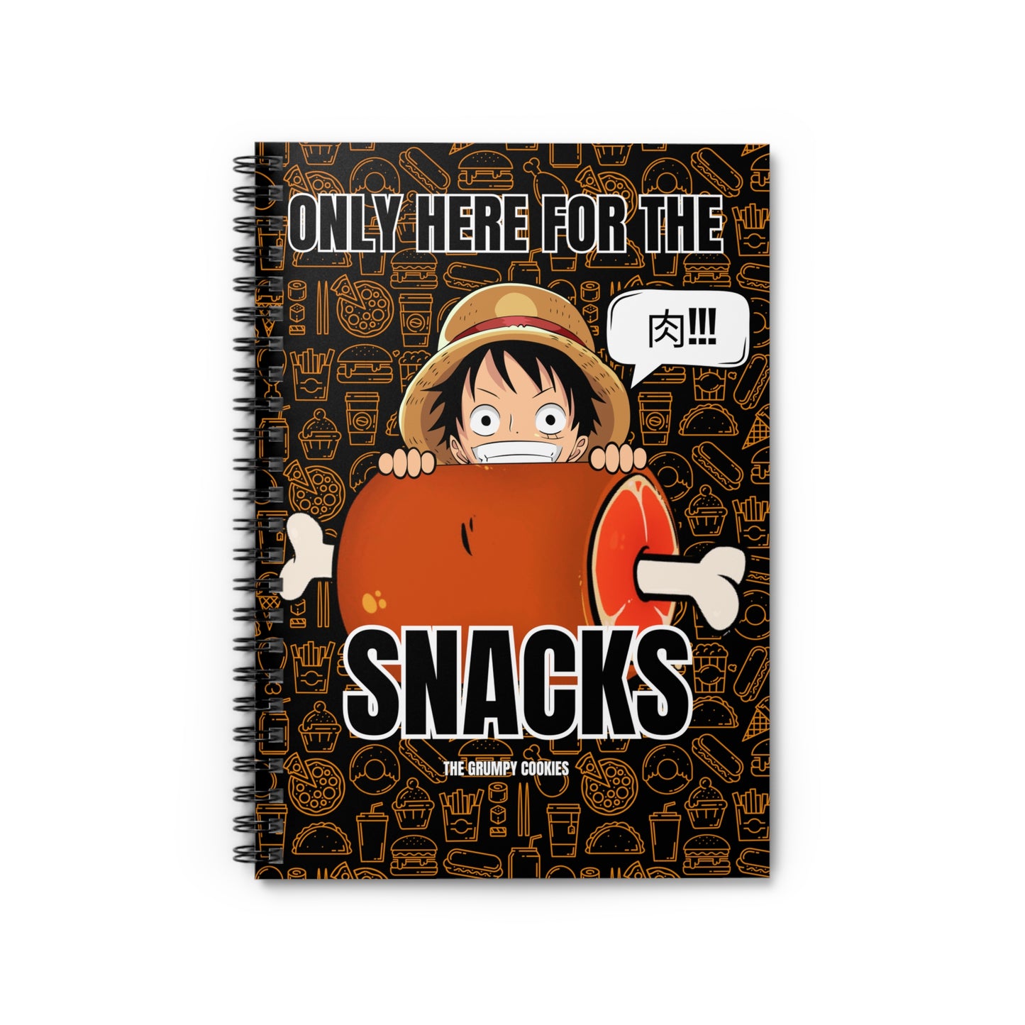 One Piece - Snack Club Ruled Notebook