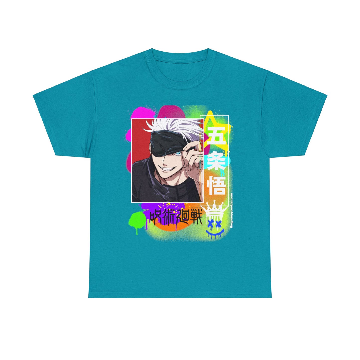 Jujutsu Kaisen - Peekaboo Gojo Unisex Heavy Cotton Tee