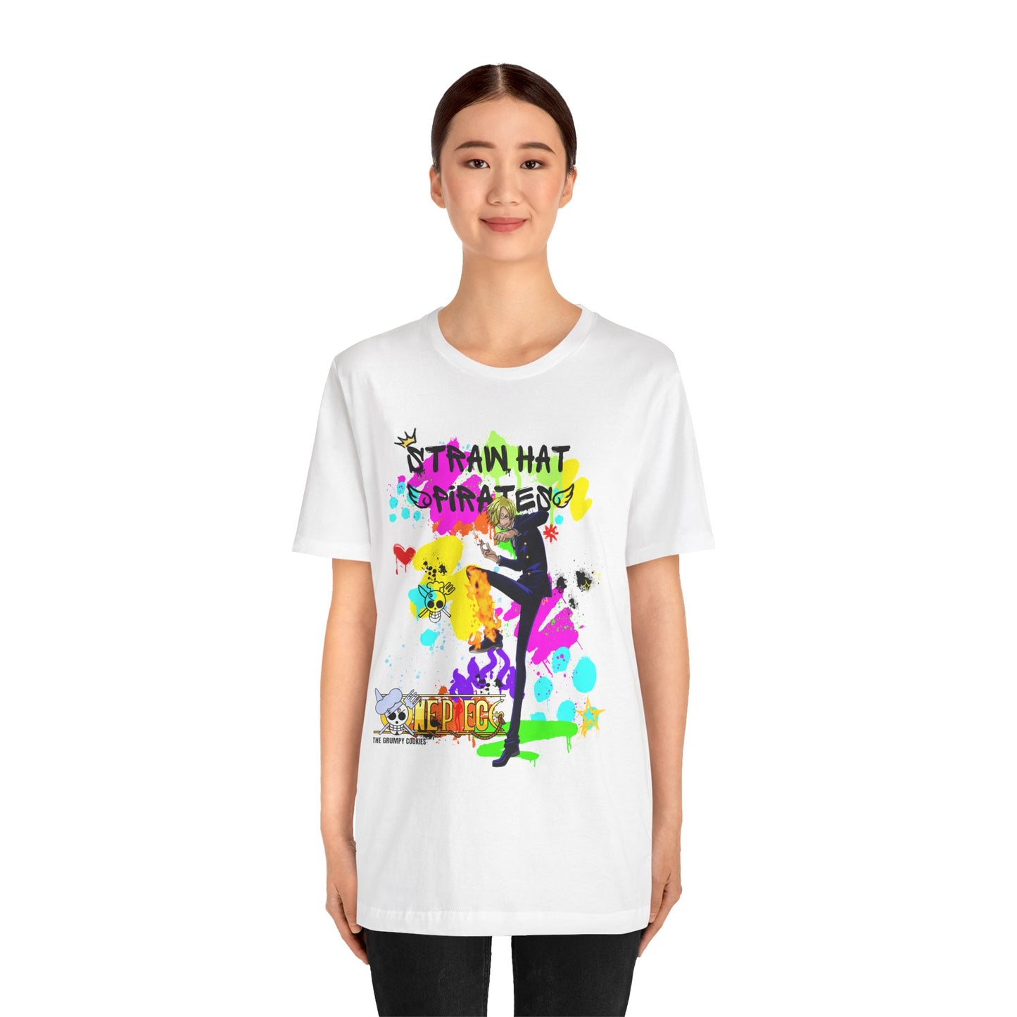 One Piece - Graffiti Sanji Unisex Jersey Short Sleeve Tee