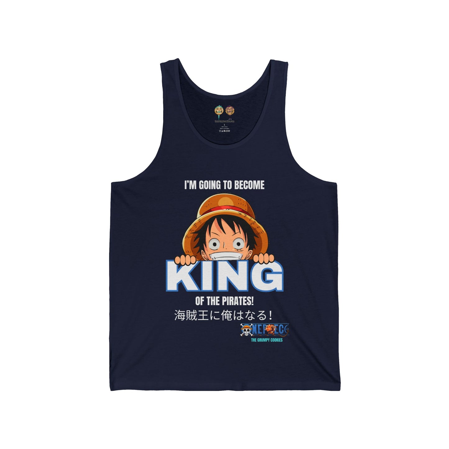 One Piece - Pirate King Luffy Jersey Tank