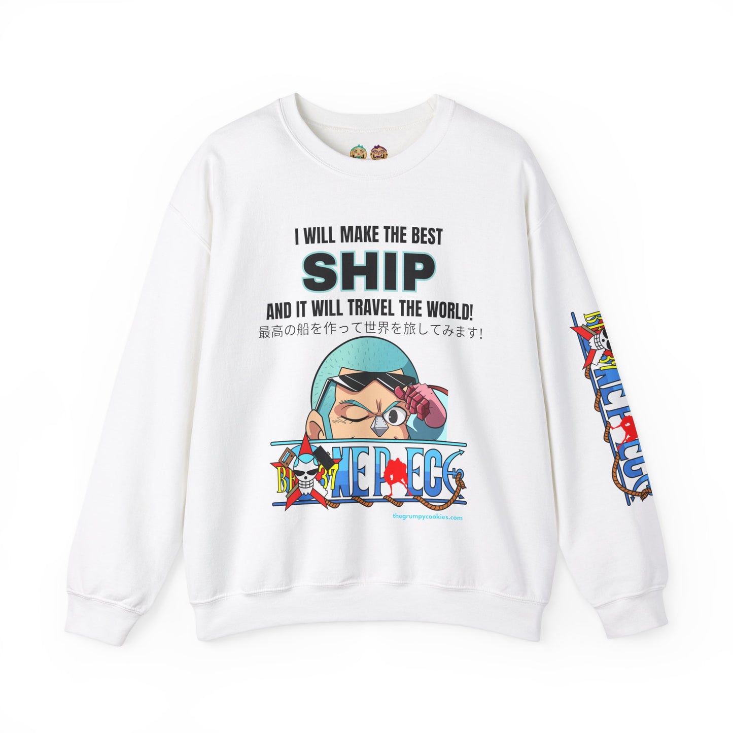 One Piece - World's Greatest Shipwright Unisex Heavy Blend™ Crewneck Sweatshirt
